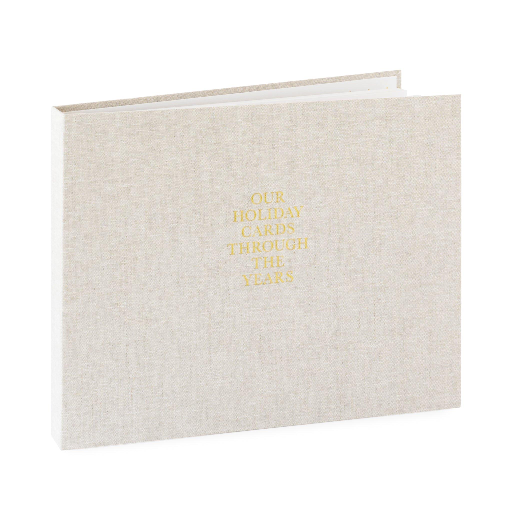 Holiday Card Book, Flax