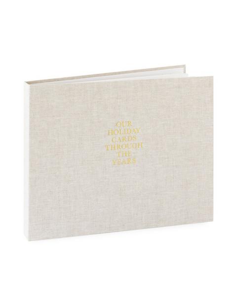 Holiday Card Book, Flax