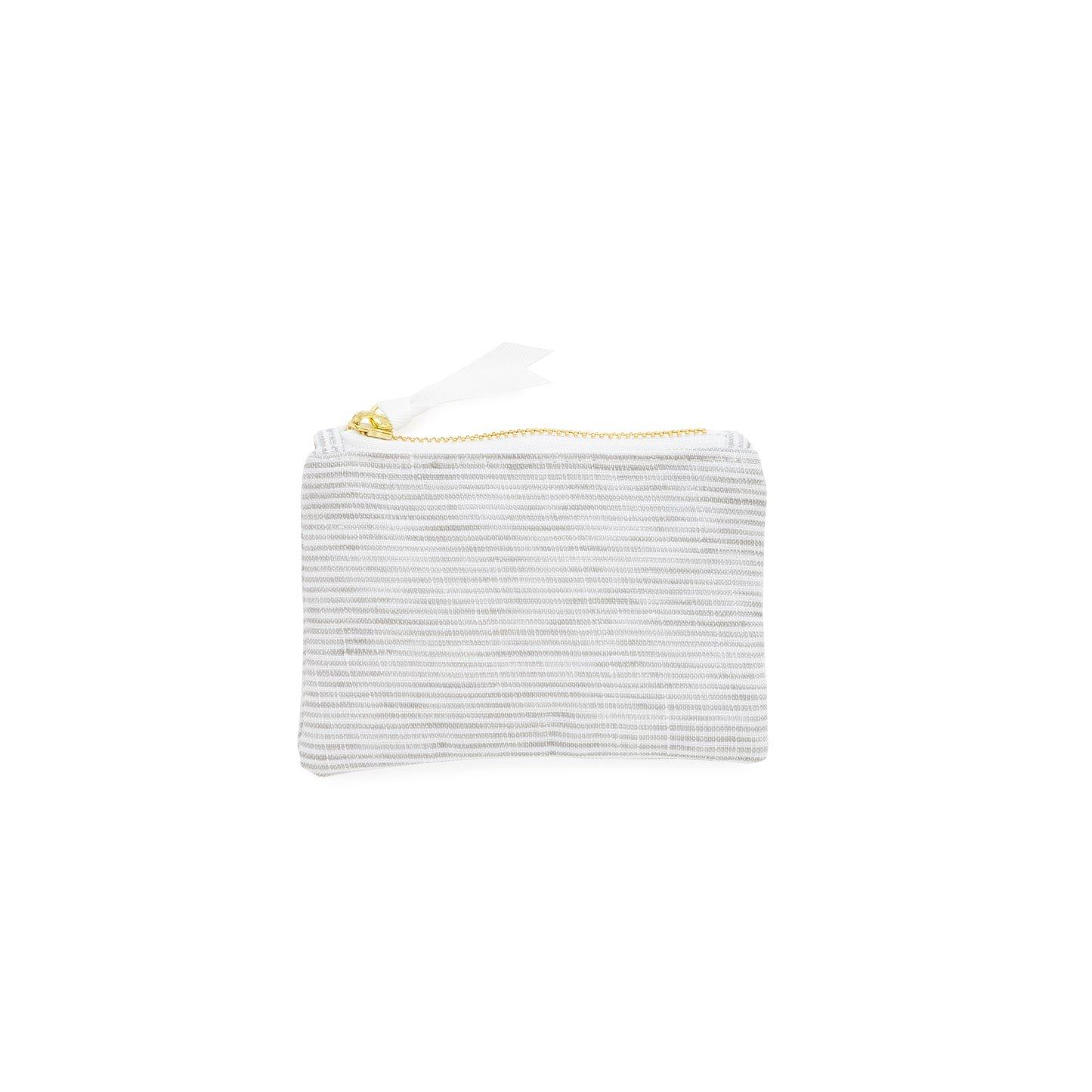 Mini Pouch, Shoreline Stripe