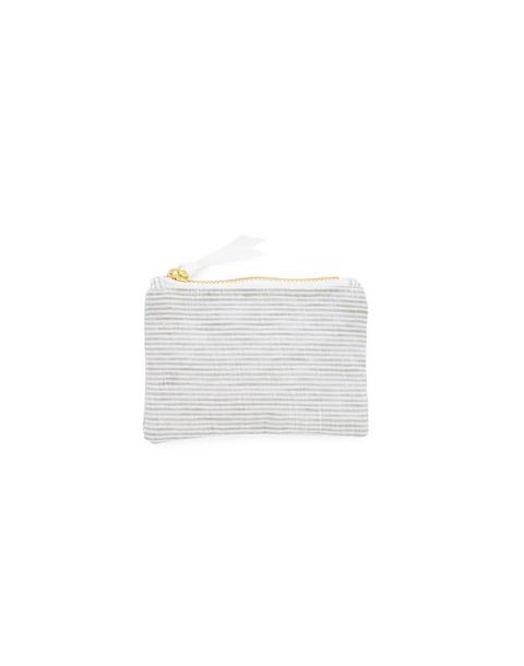 Mini Pouch, Shoreline Stripe