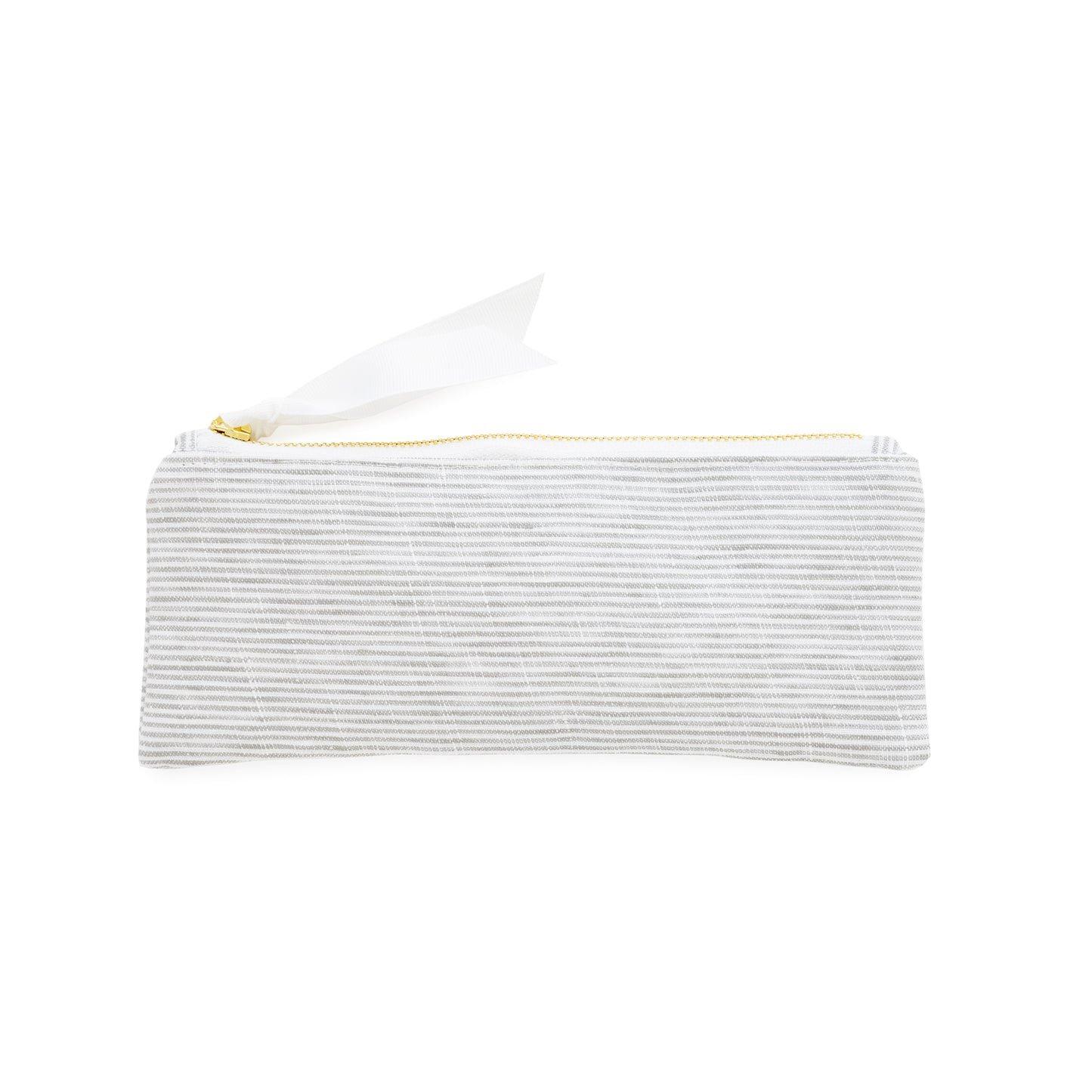 Pencil Pouch, Shoreline Stripe