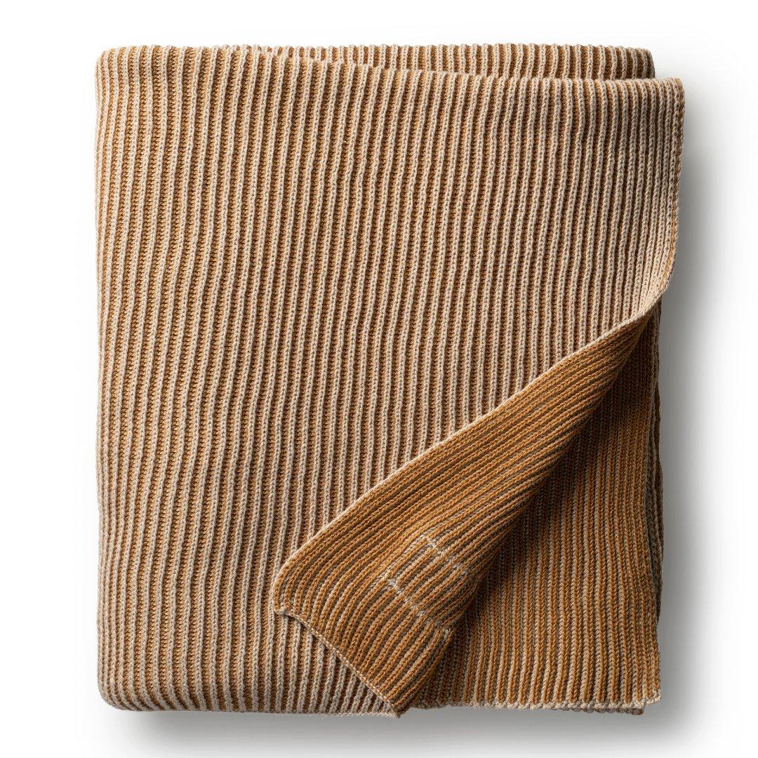 Ribbed Knit Throw image number 1