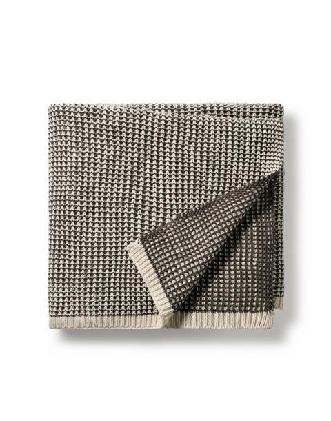 Rattle Knit - Throw Blanket