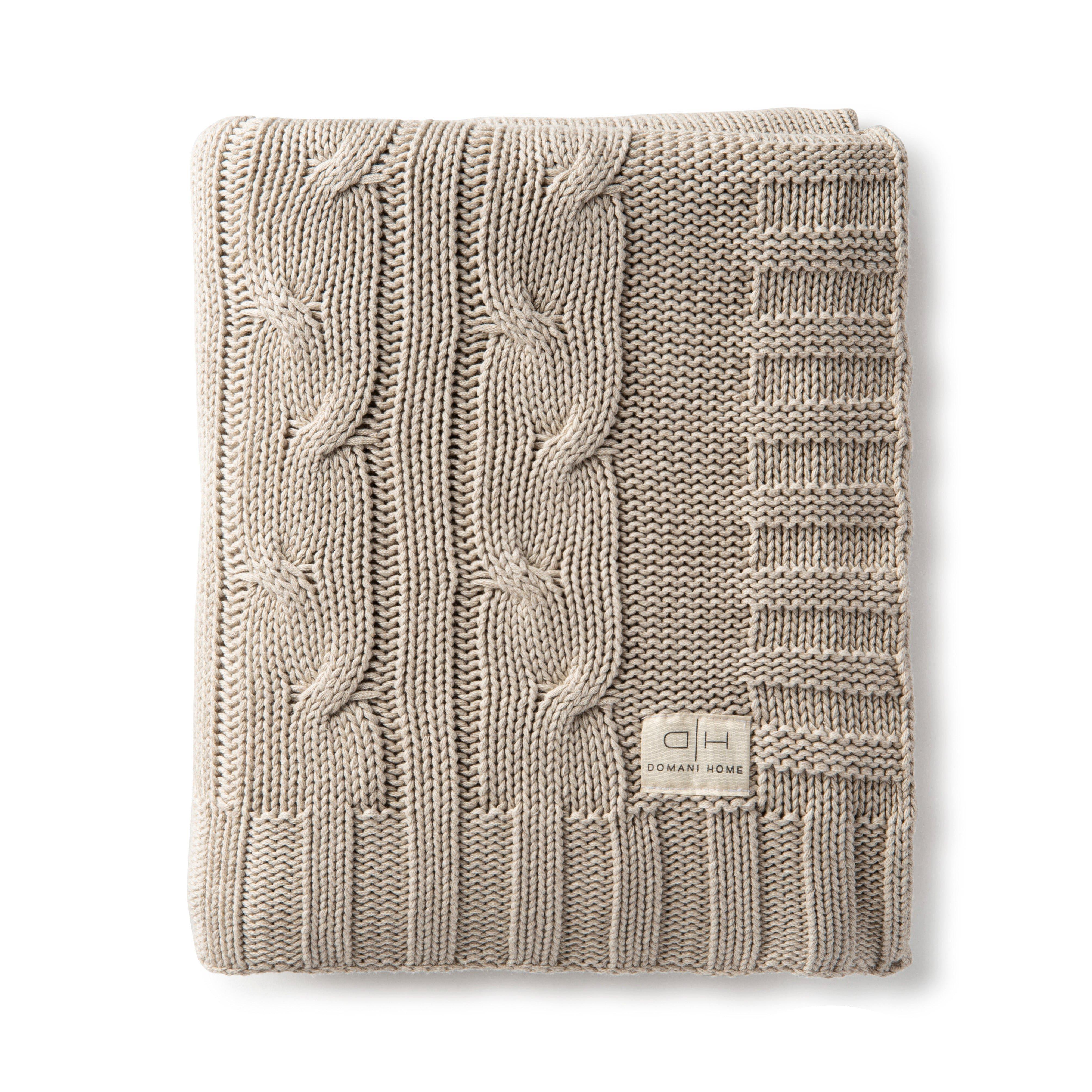 Cable Knit - Throw Blanket
