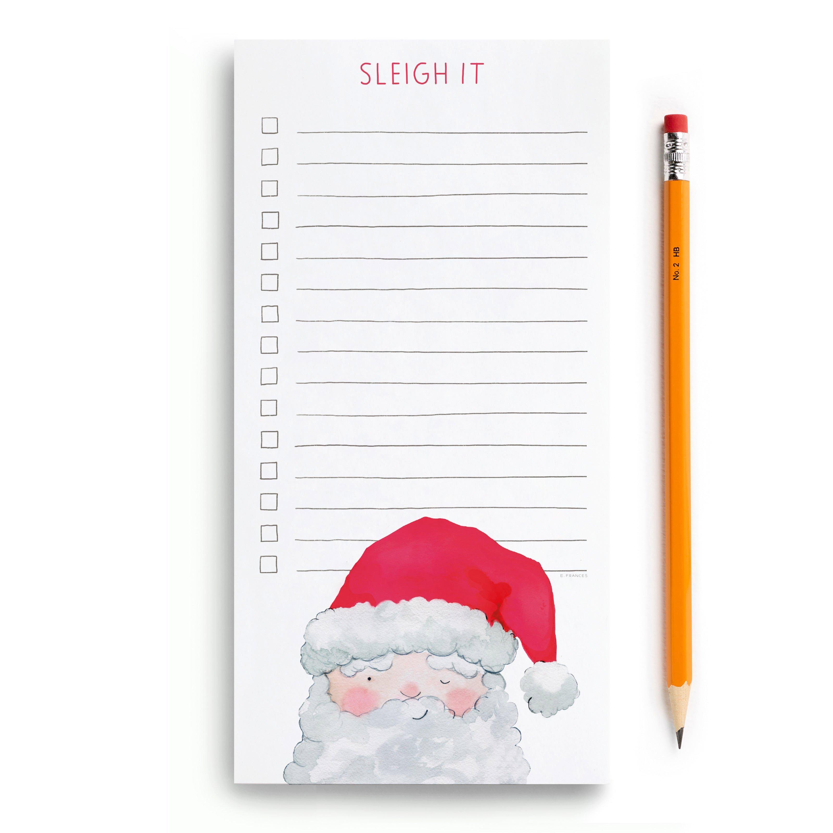 Sleigh It Market Notepad image number 1