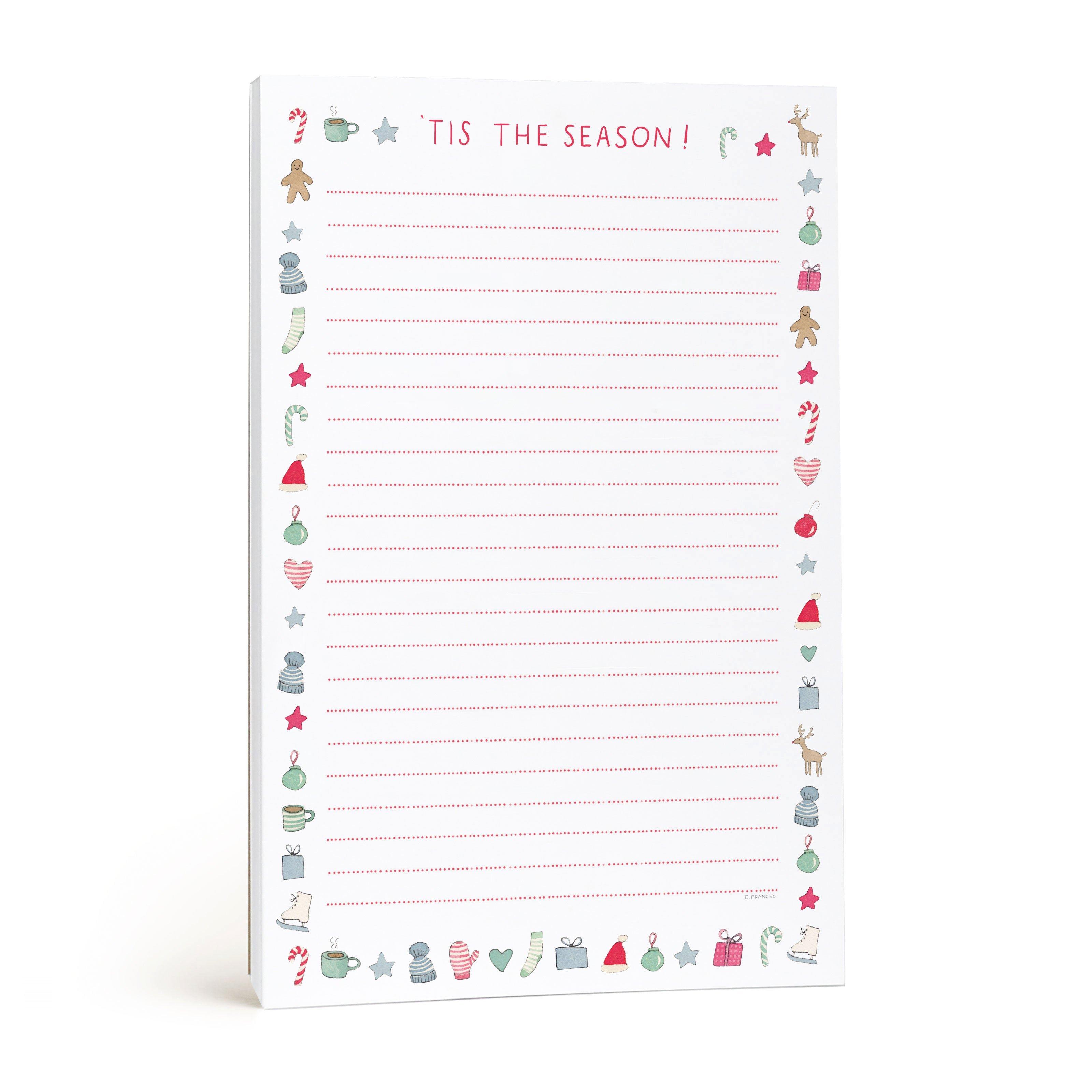 Merry Motif Standard Notepad