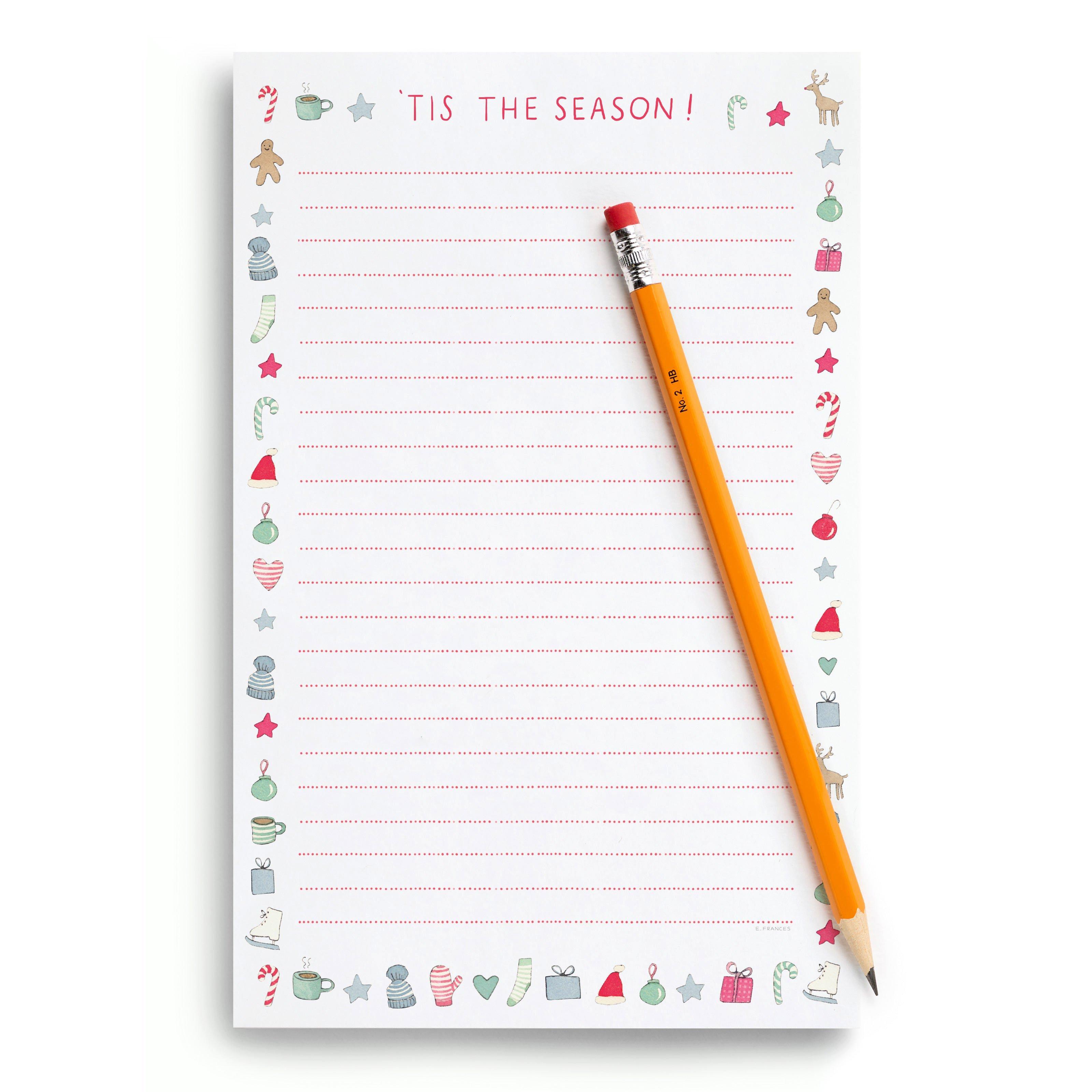 Merry Motif Standard Notepad image number 1