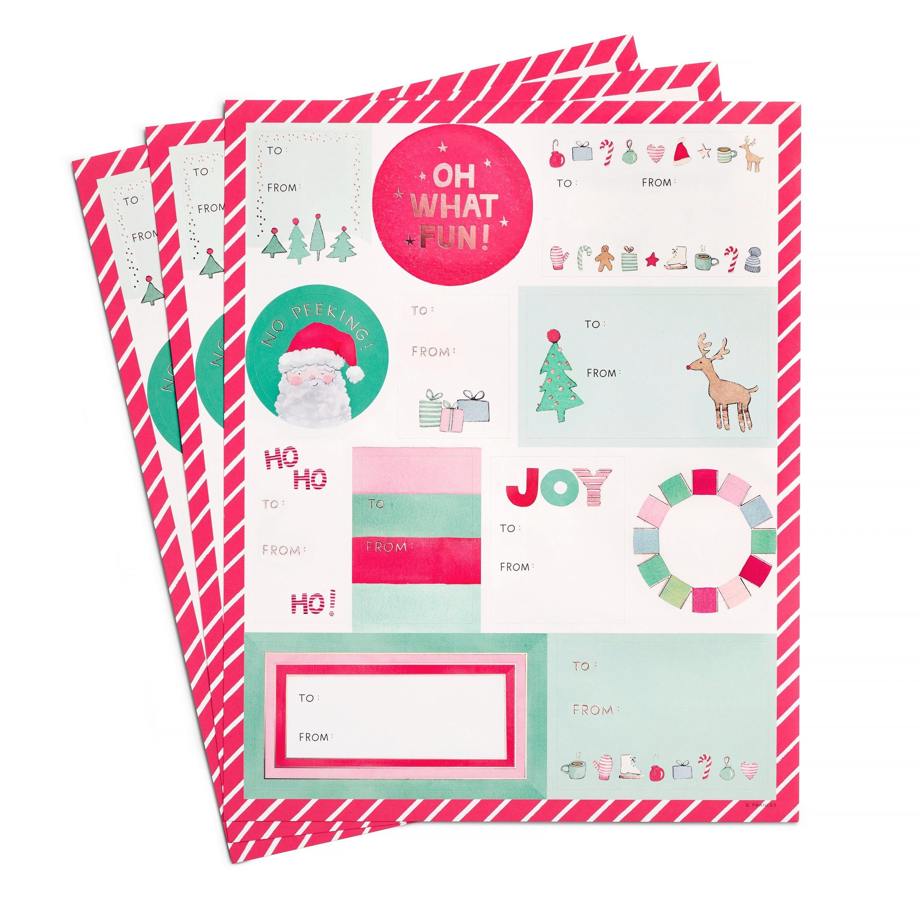Merry Motif Goft Labels