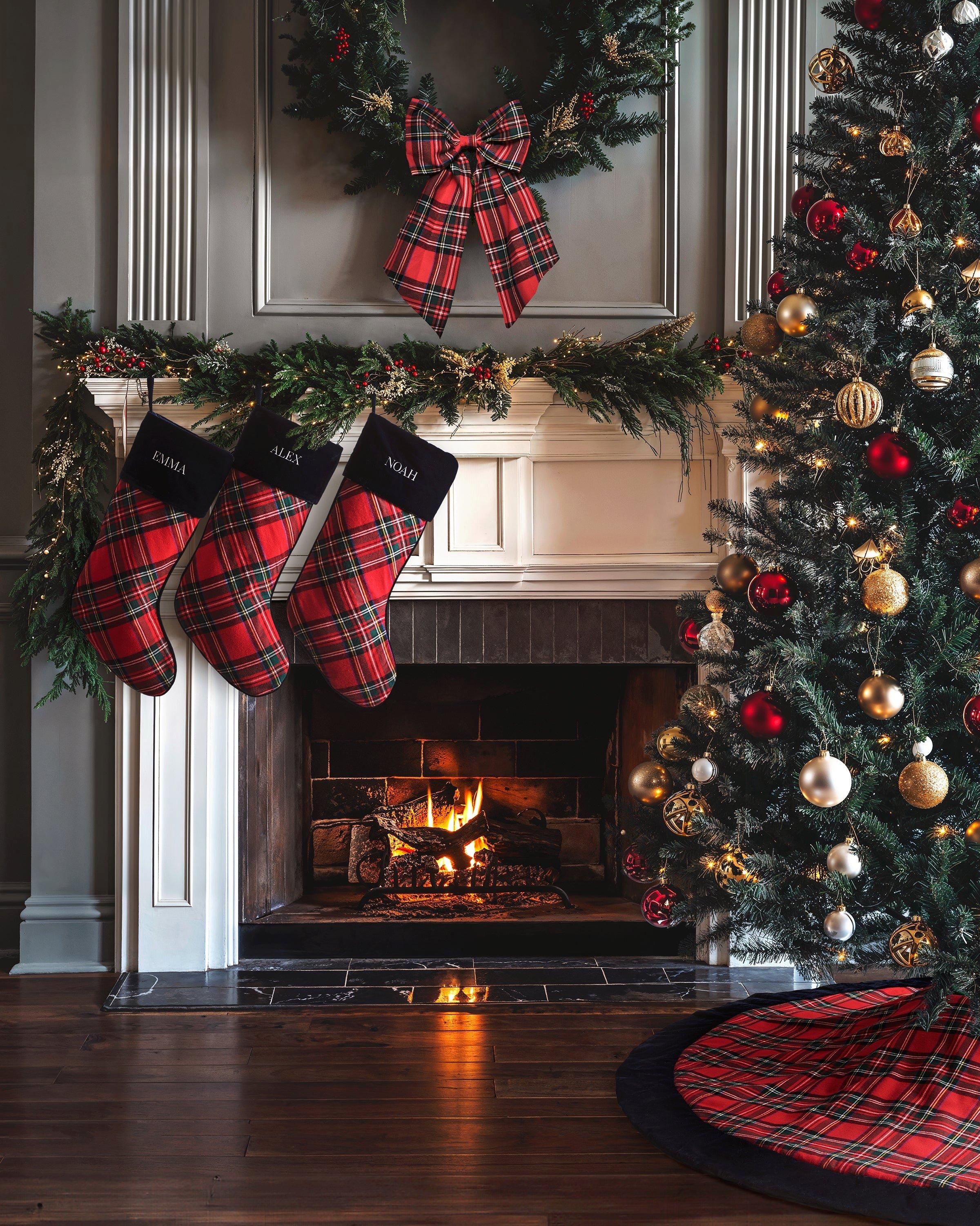 Christmas Stocking in Imperial Tartan image number 2