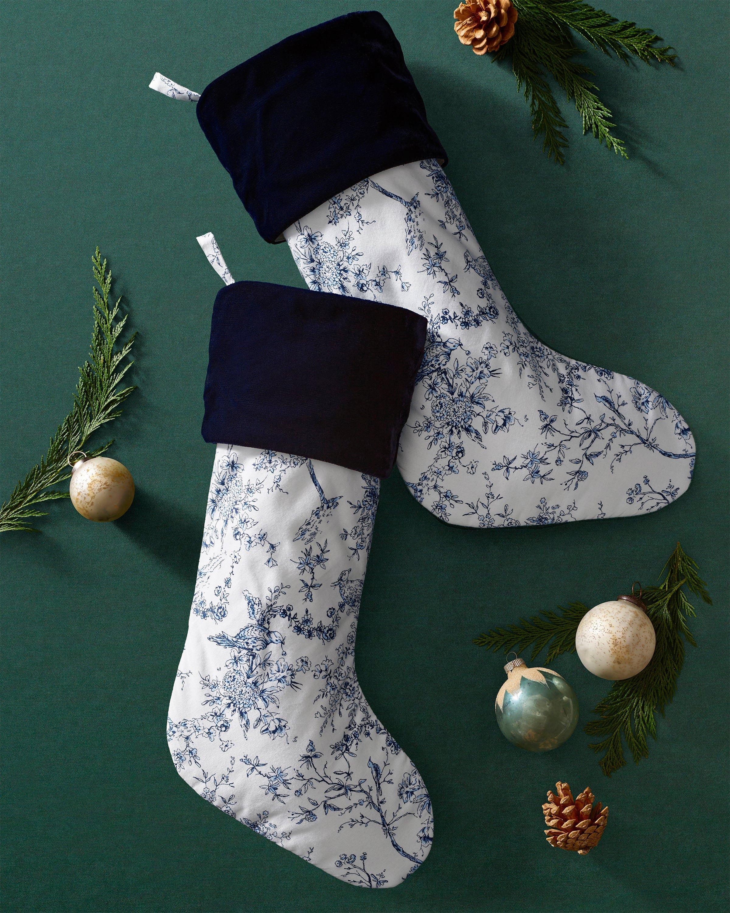 Christmas Stocking in Timeless Toile image number 2