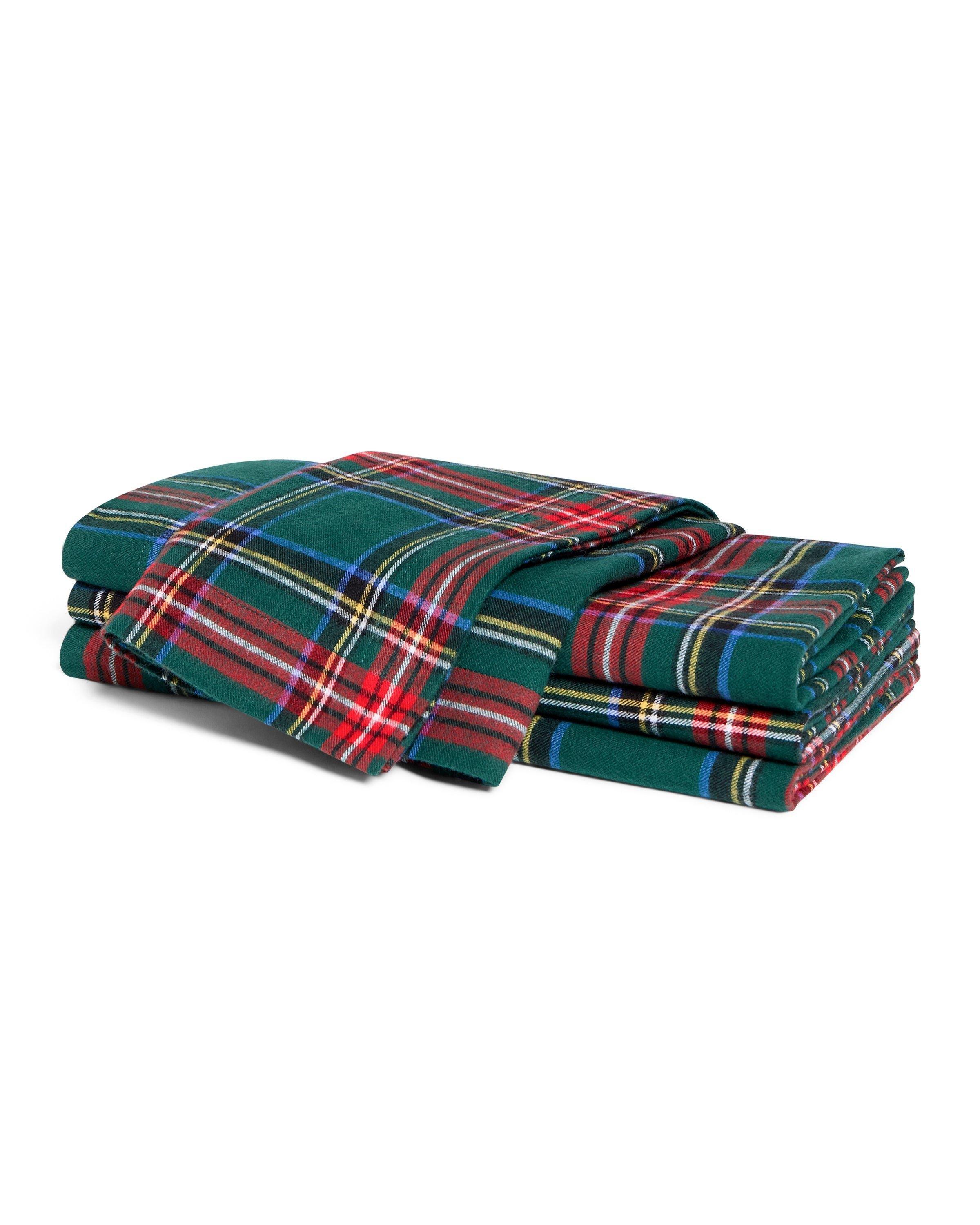 Signature Twill Napkins in Kensington Tartan (Set of 4)