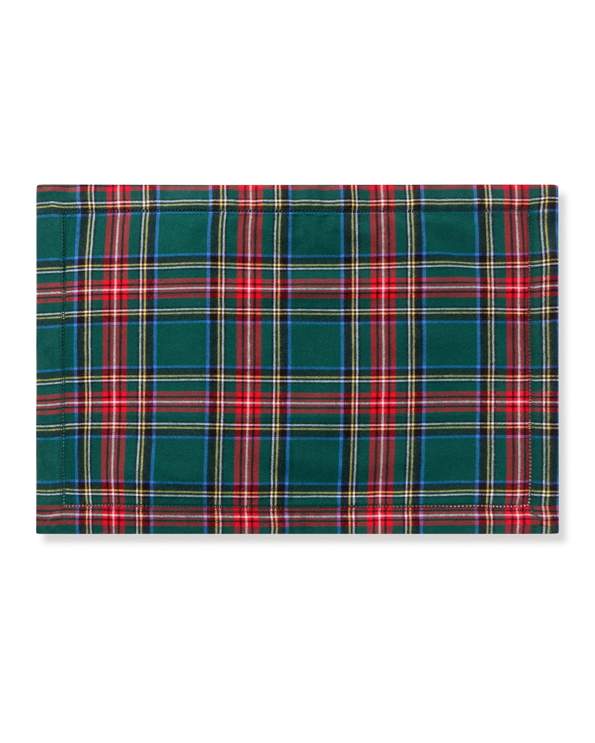 Signature Twill Placemats in Kensington Tartan (Set of 4)