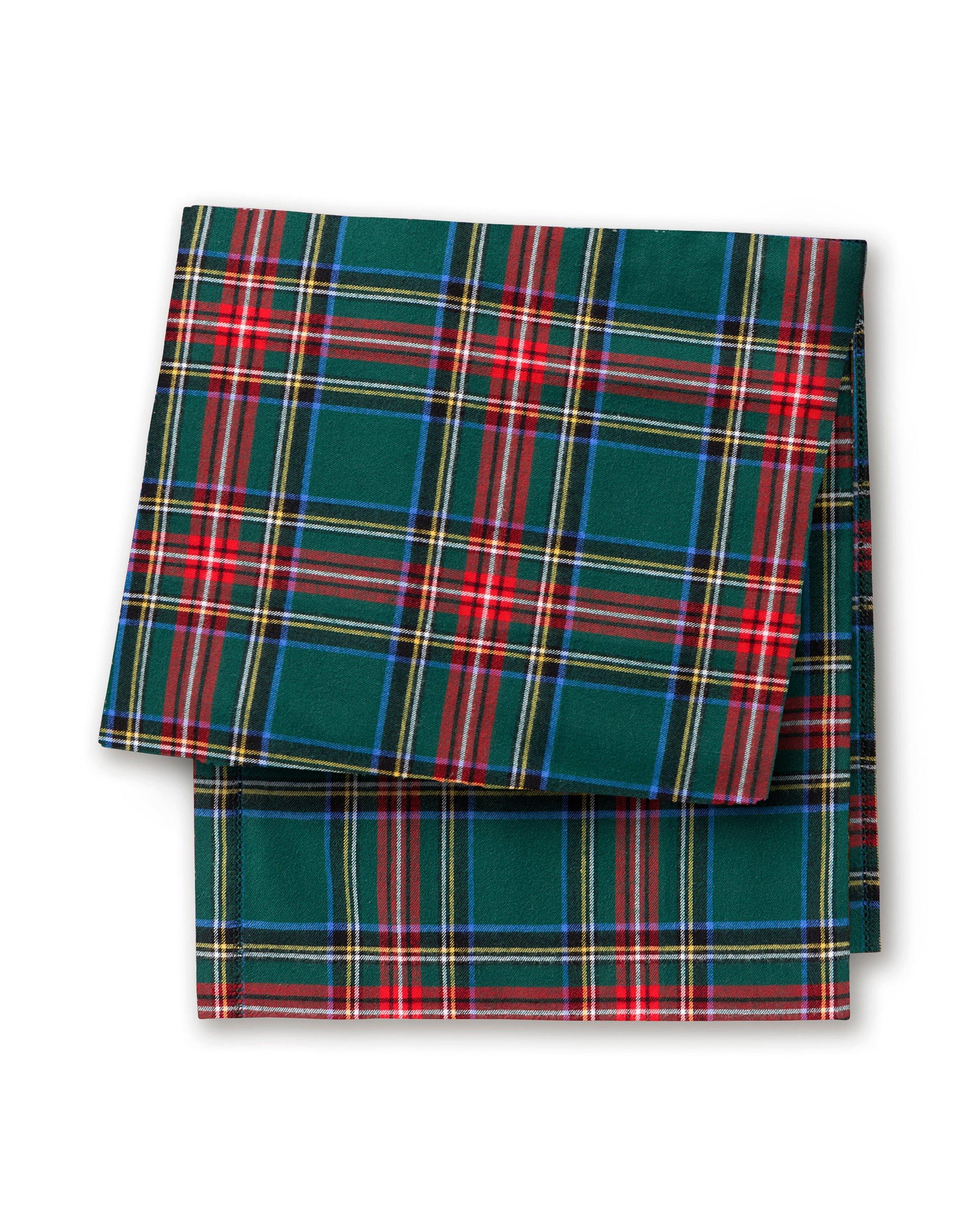 Signature Twill Table Runner in Kensington Tartan