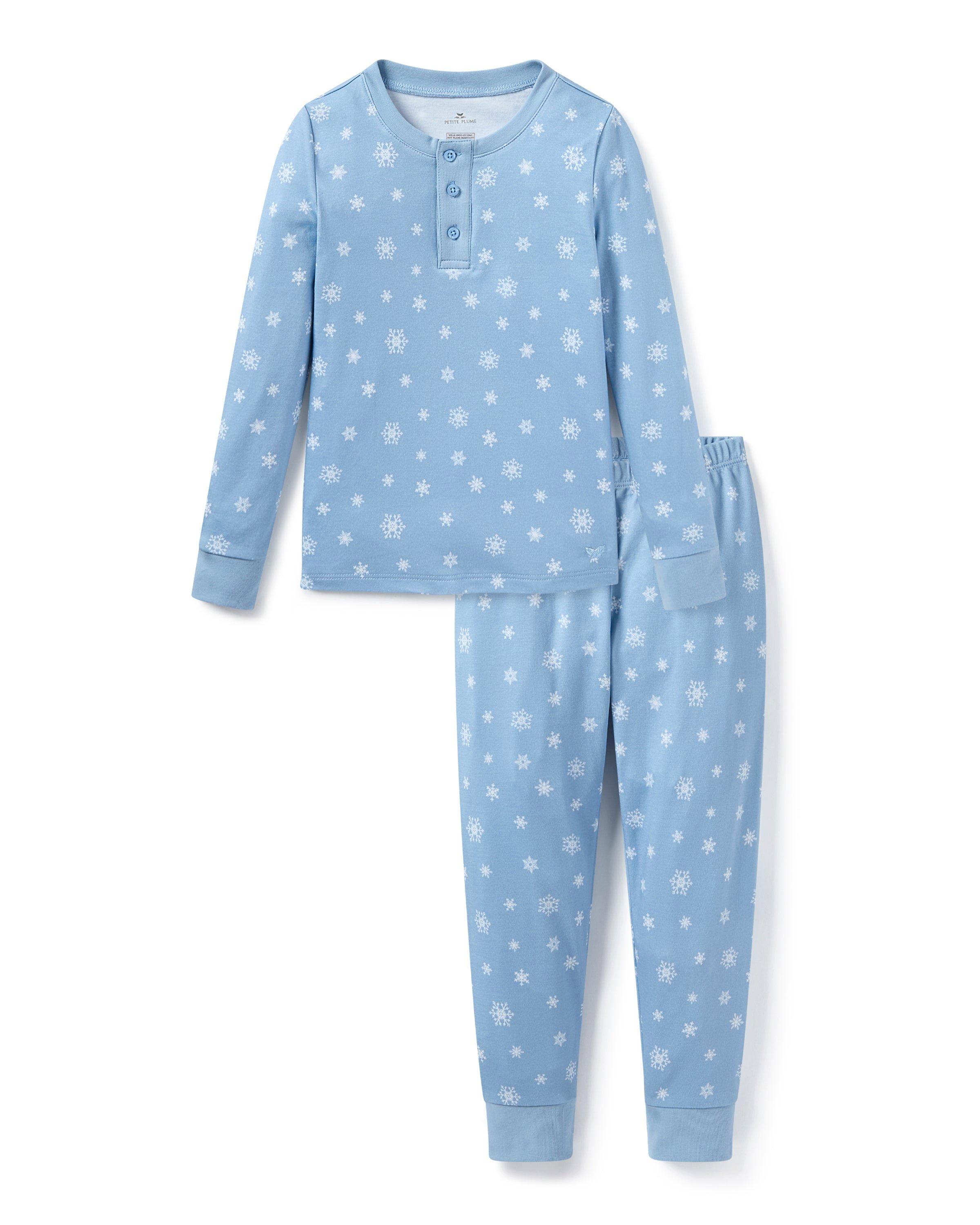 Kids Pima Snug Fit Pajama in Periwinkle Wonderland