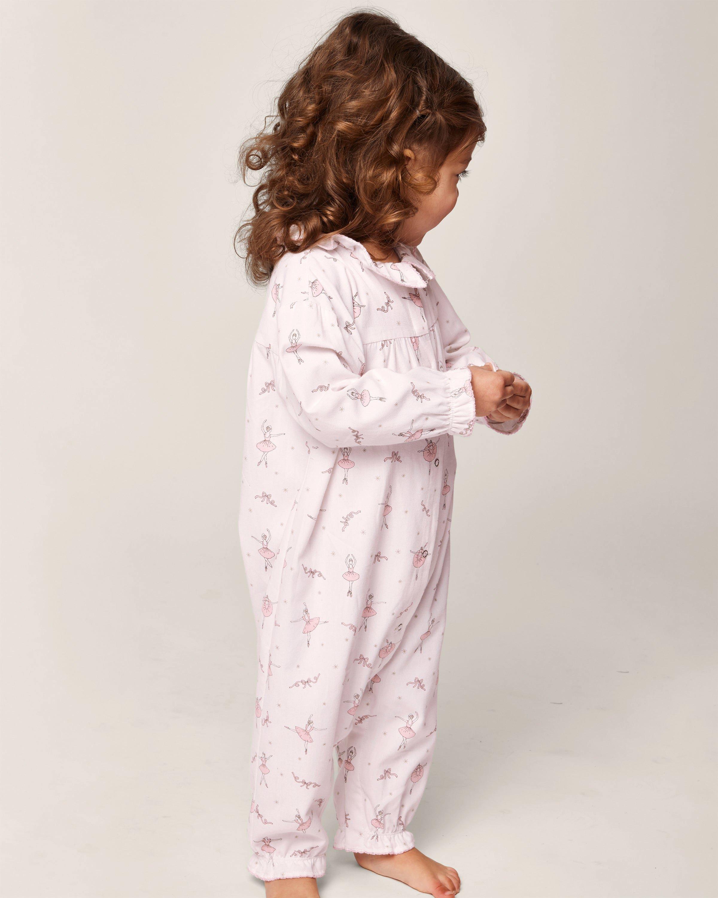 Baby's Flannel Madeline Romper in Sugar Plum Fairy image number 2