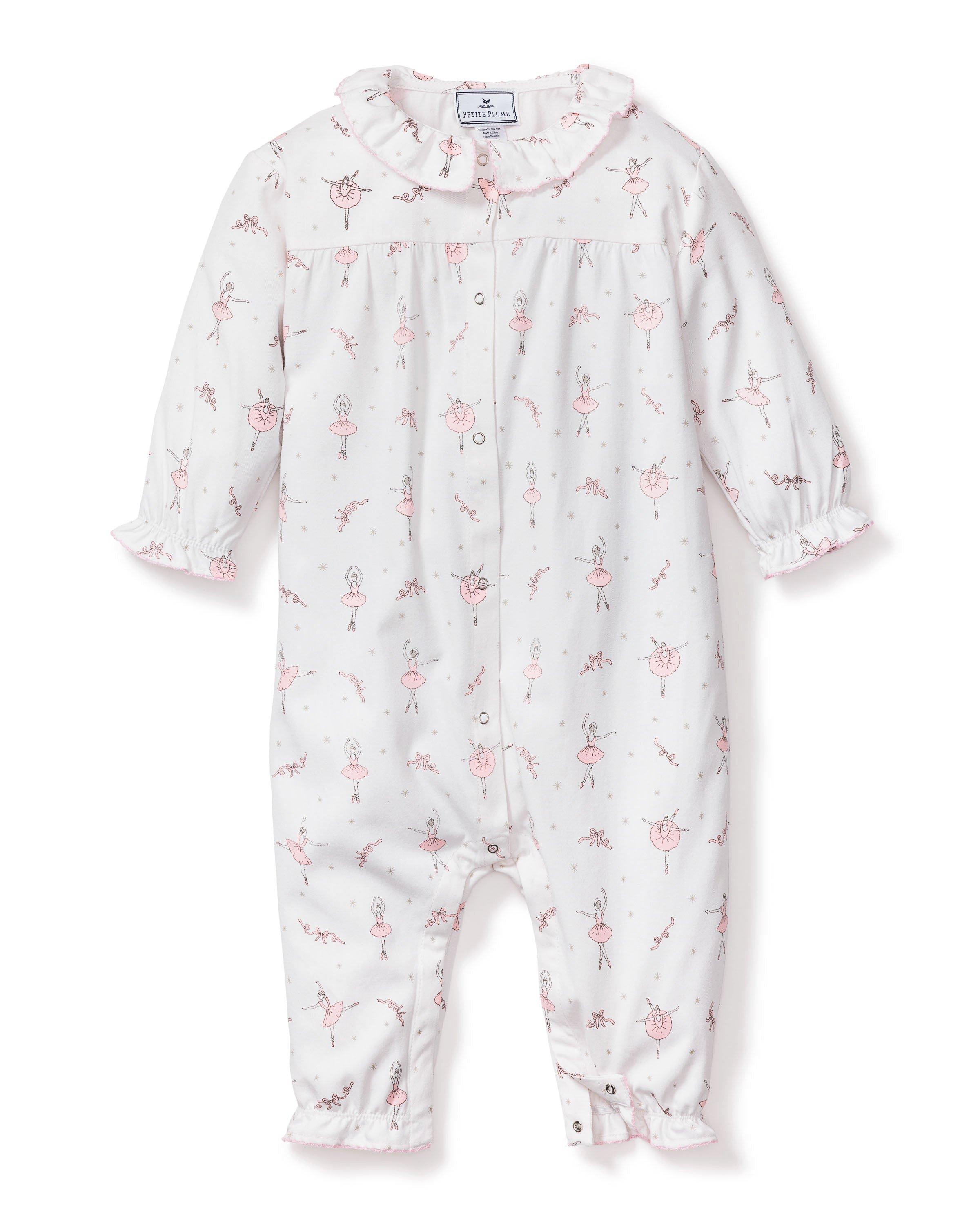 Baby's Flannel Madeline Romper in Sugar Plum Fairy image number 1