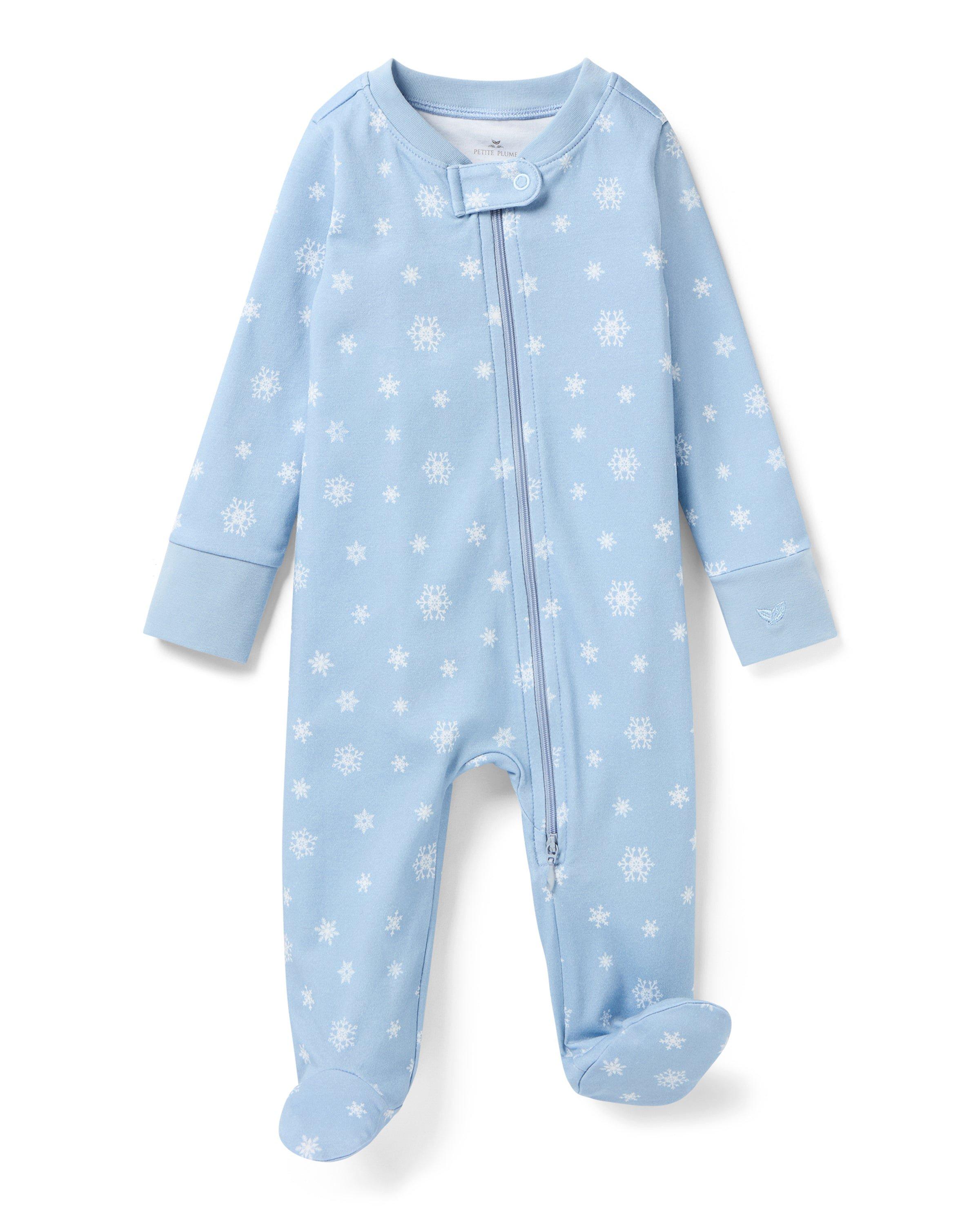 Baby's Pima Romper in Periwinkle Wonderland