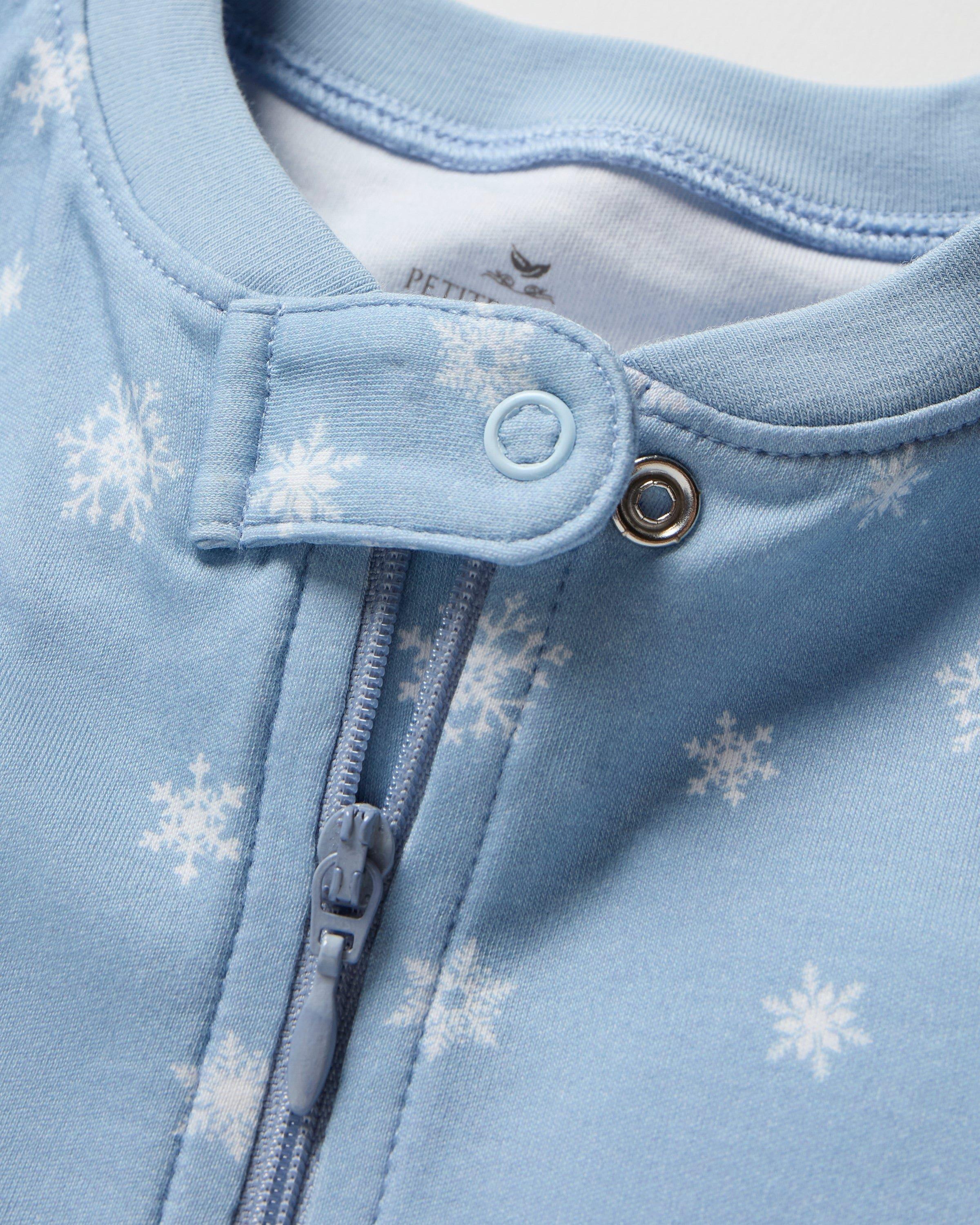 Baby's Pima Romper in Periwinkle Wonderland image number 1