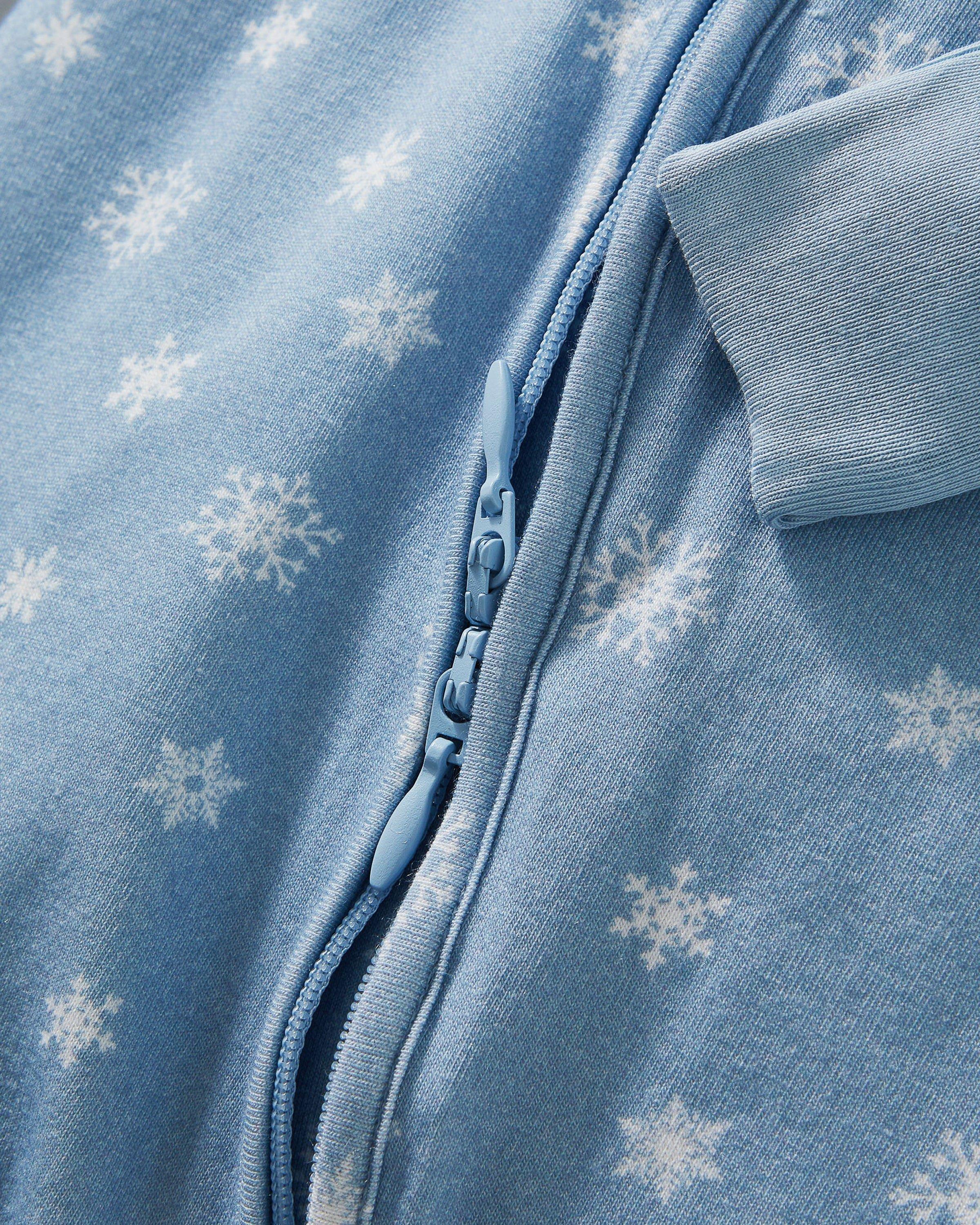 Baby's Pima Peekaboo Romper in Periwinkle Wonderland image number 3