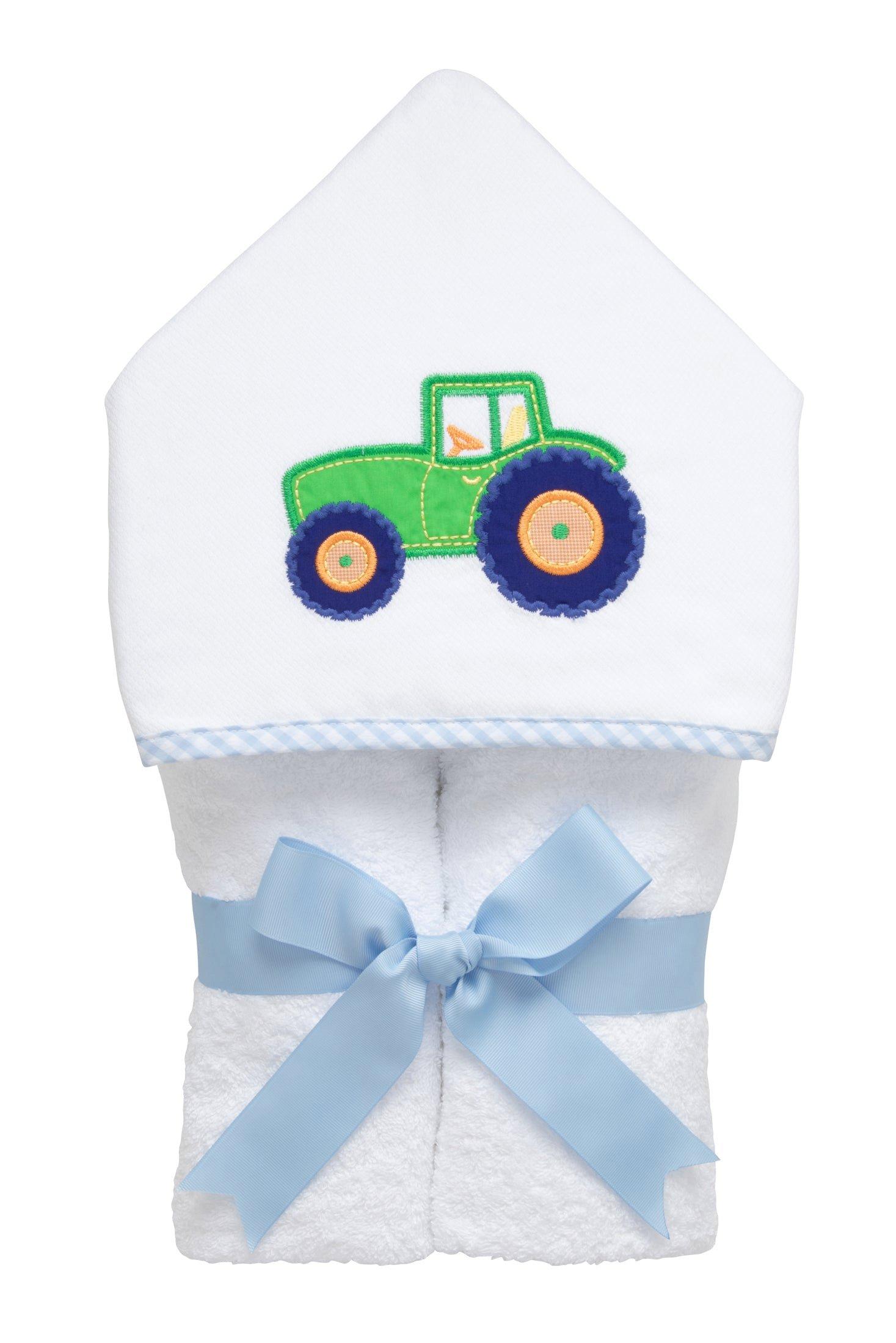 Tractor Applique Everykid Towel