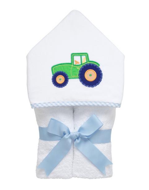 Tractor Applique Everykid Towel