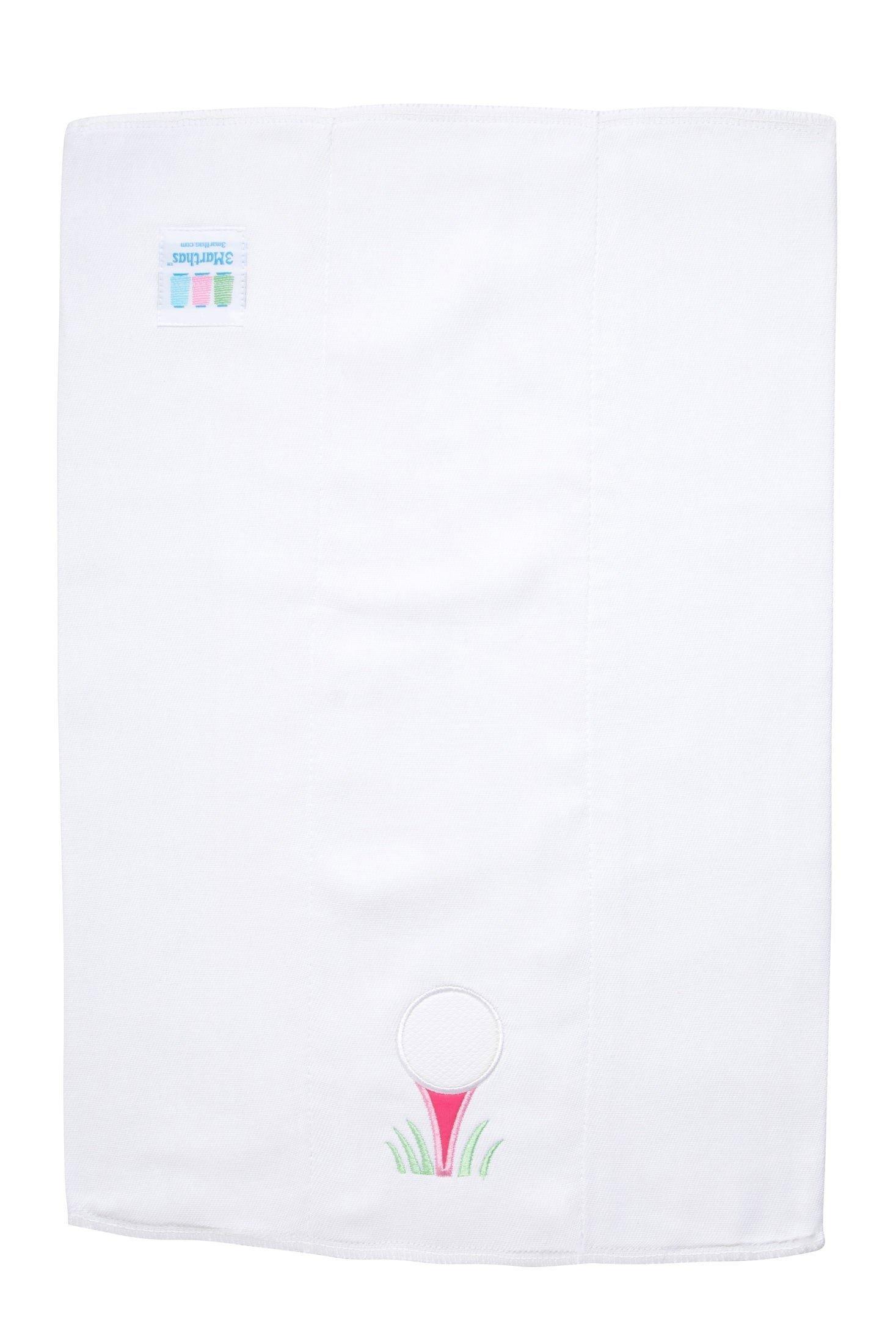 Golf Applique Burp Cloth image number 1
