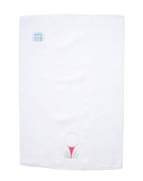 Golf Applique Burp Cloth