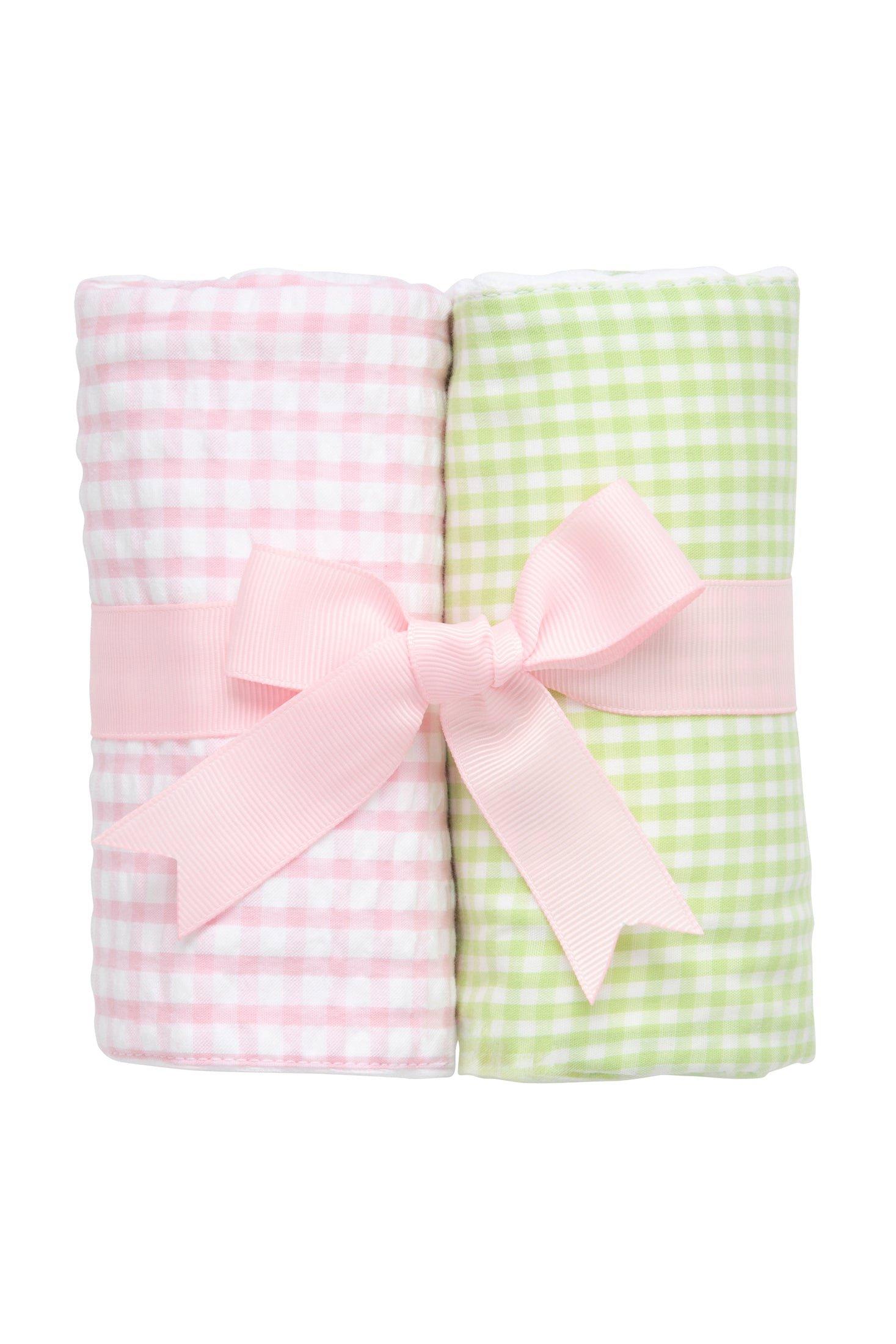 Tulip Set of Two Burp Cloths