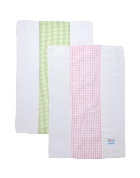 Tulip Set of Two Burp Cloths