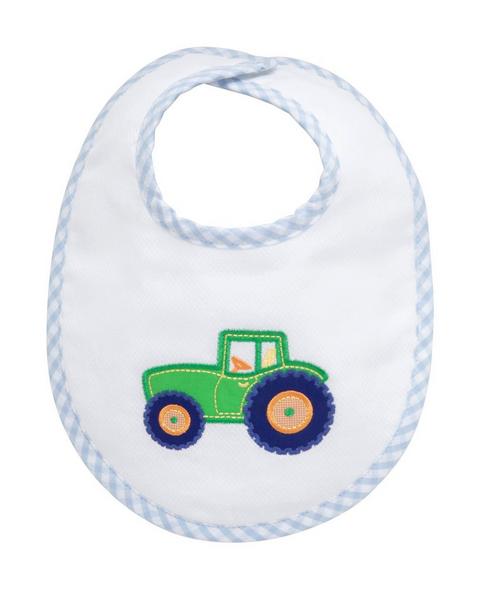 Tractor Applique Basic Bib