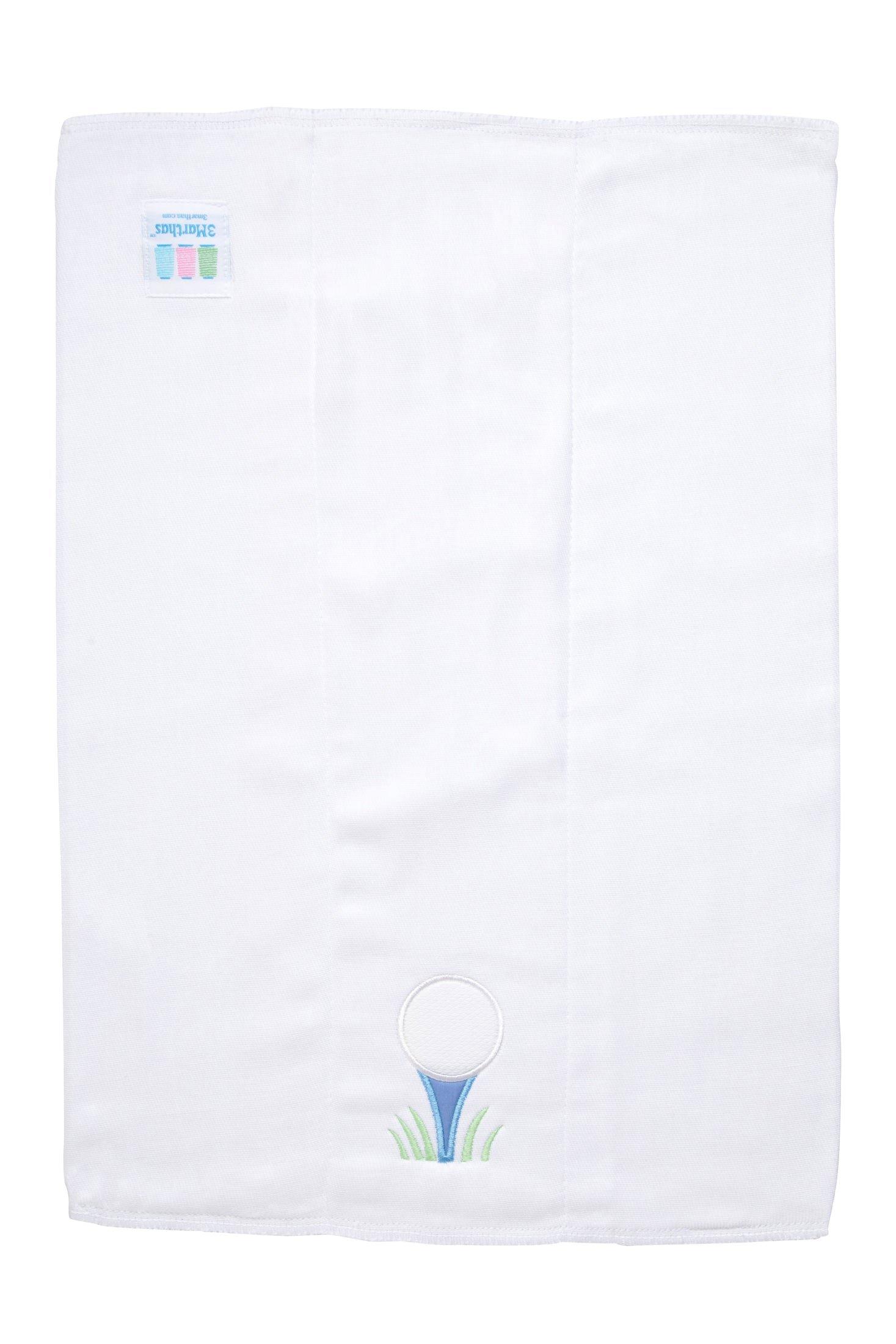 Golf Applique Burp Cloth image number 1