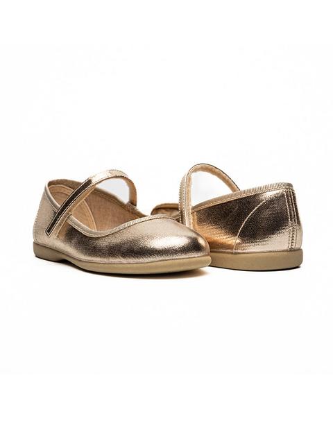 Mila Mary Jane | Metallic Gold