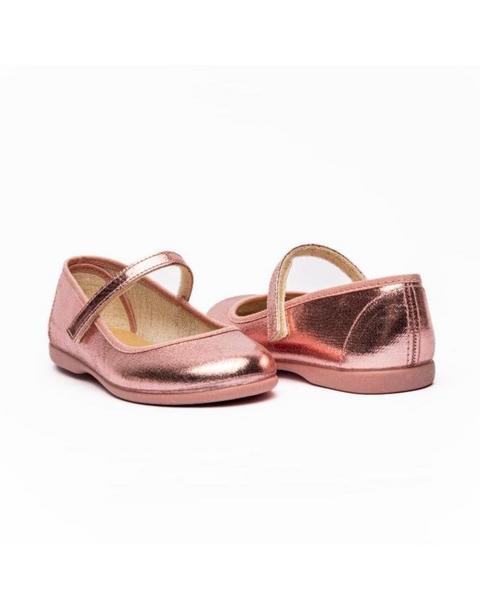 Mila Mary Jane | Metallic Pink