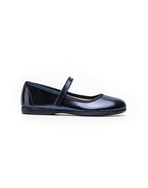 Mila Mary Jane | Metallic Navy