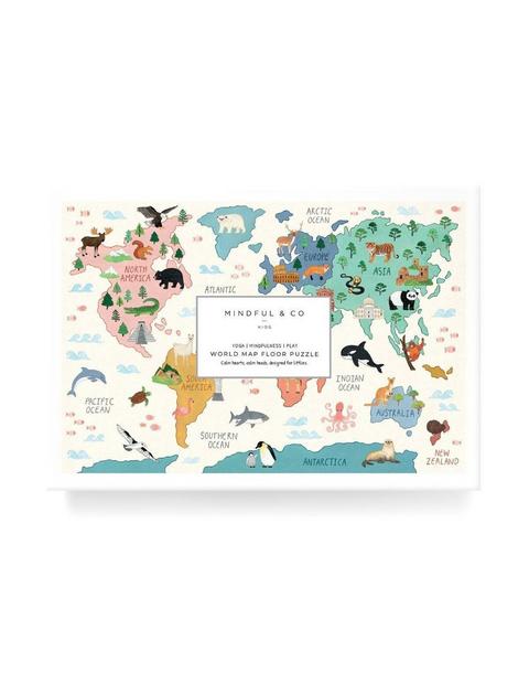 World Map Floor Puzzle