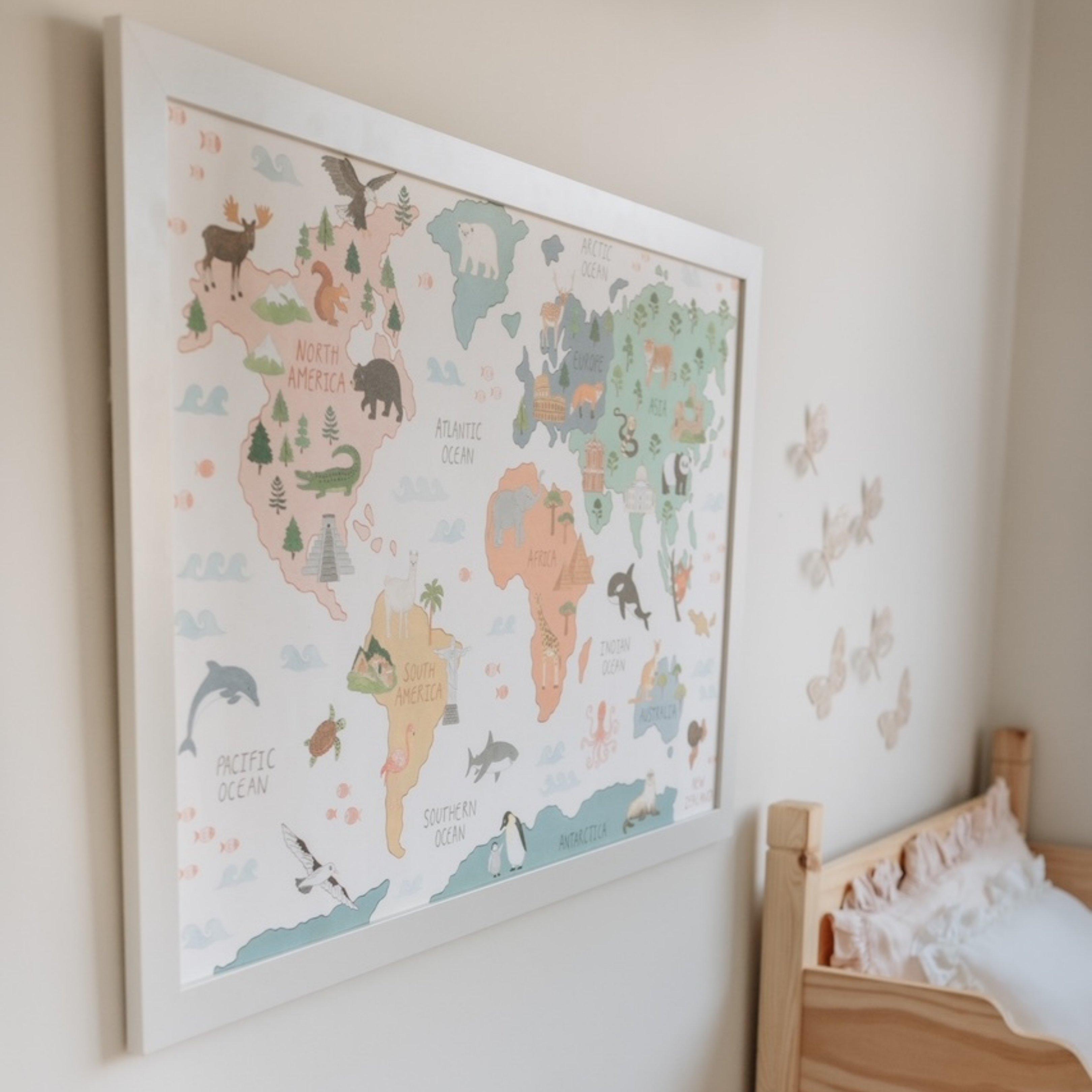 World Map Print image number 4