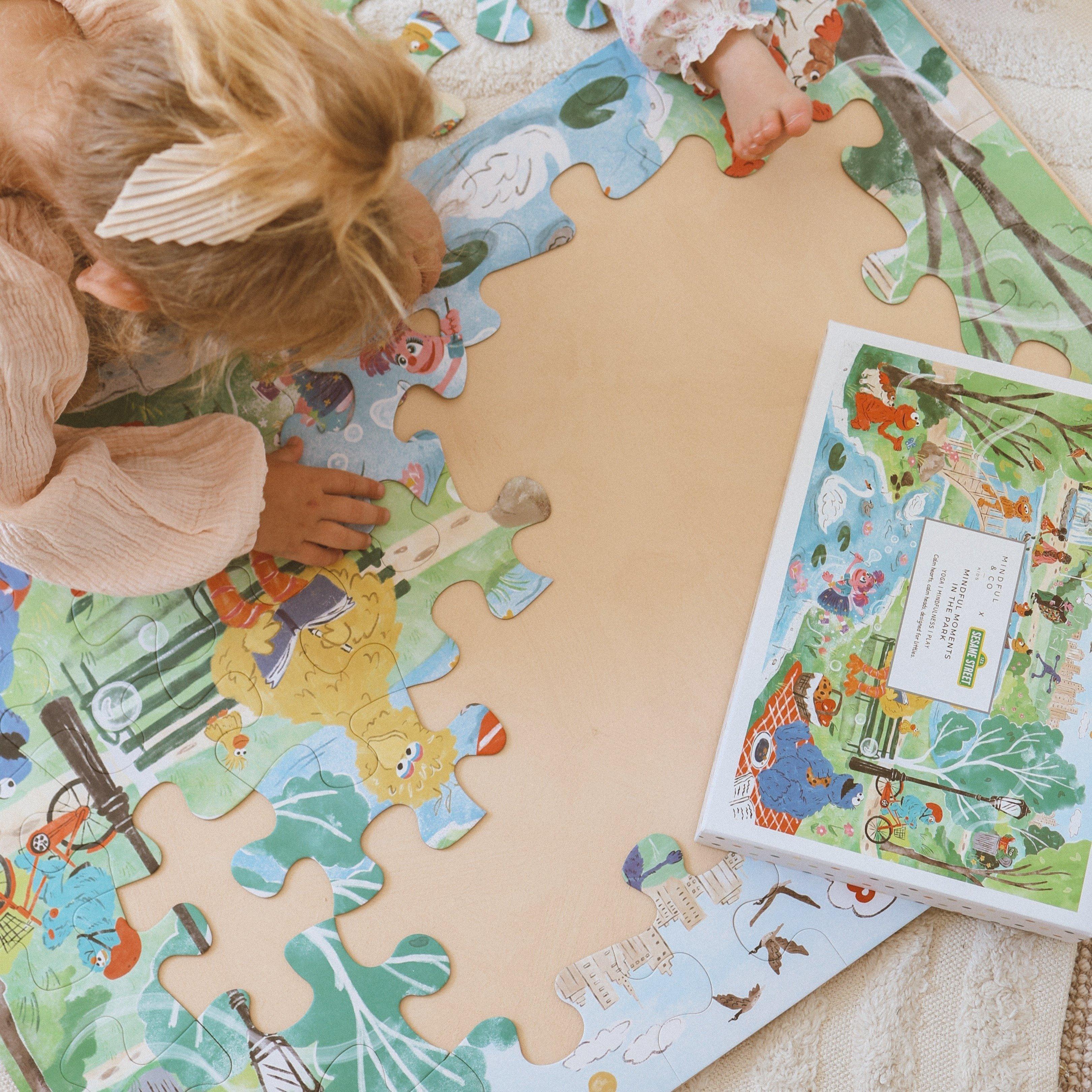 Sesame Street Floor Puzzle image number 3