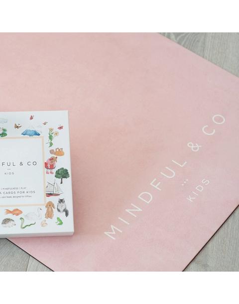 Kids Yoga Mat: Rose