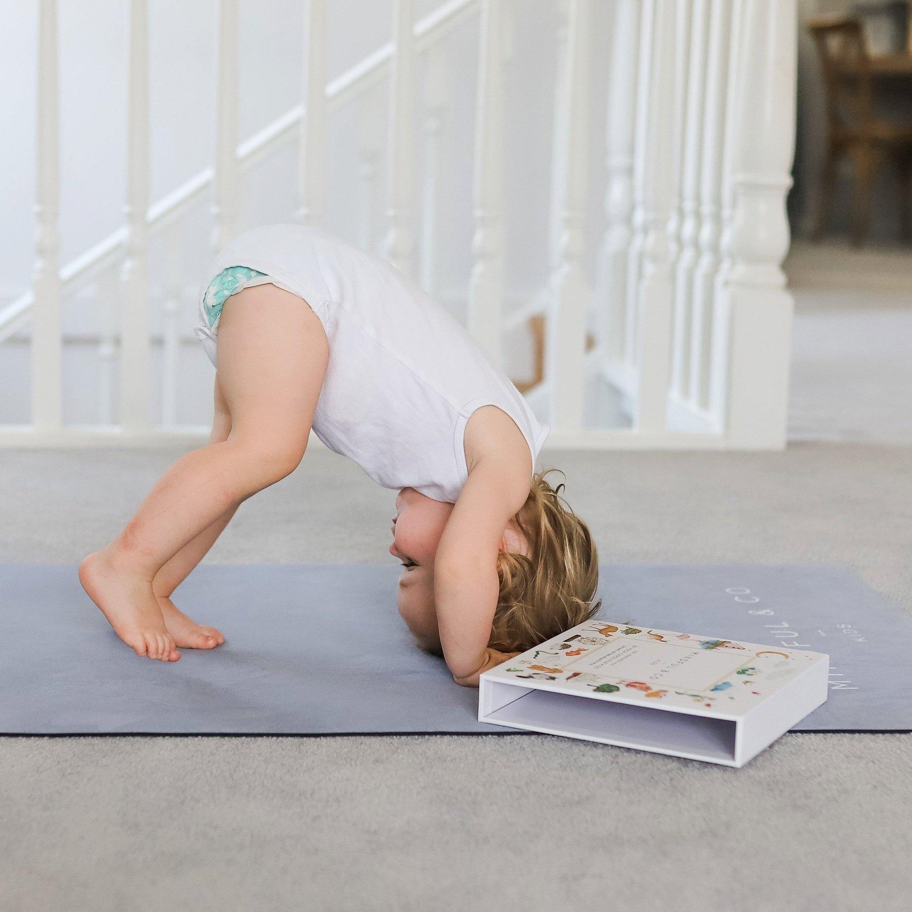 Kids Yoga Mat: Coal image number 2