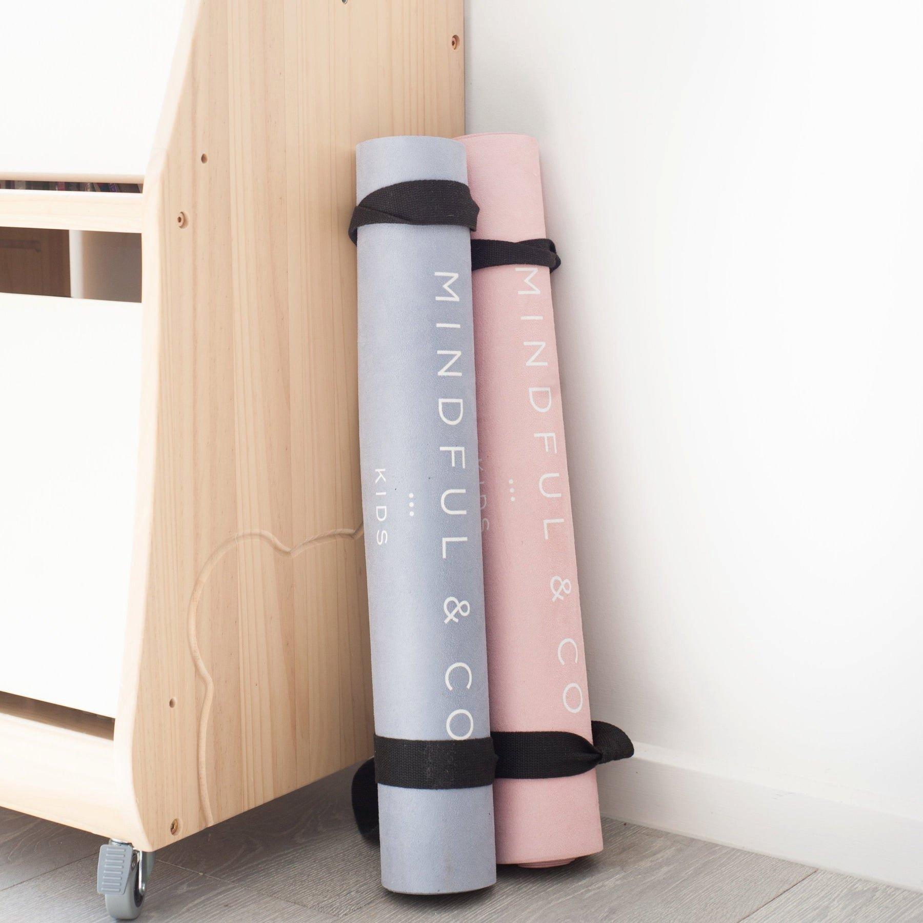Kids Yoga Mat: Coal image number 3