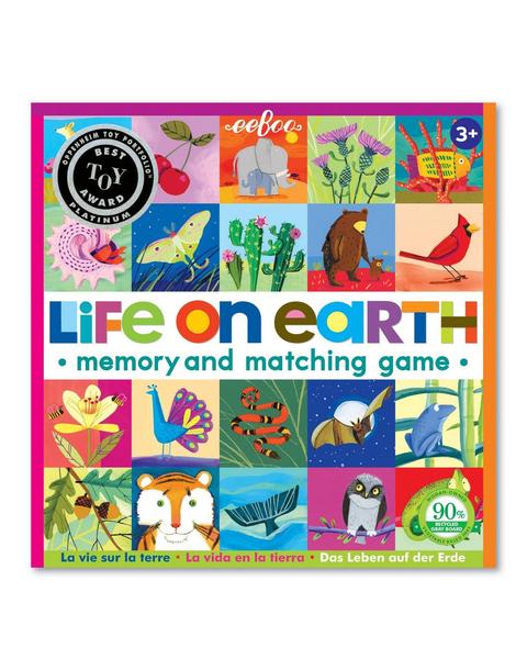 Memory & Matching Game - Life on Earth