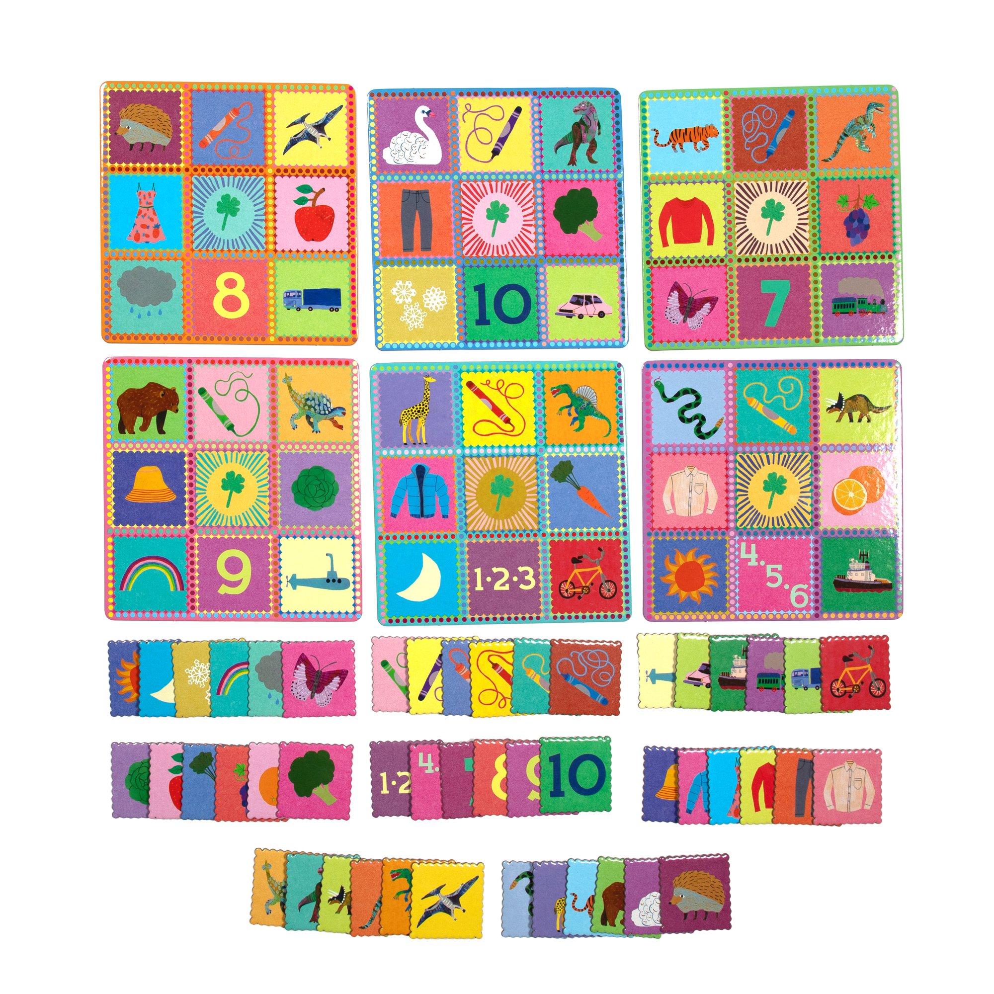 Bingo: Preschool Things I Know image number 2