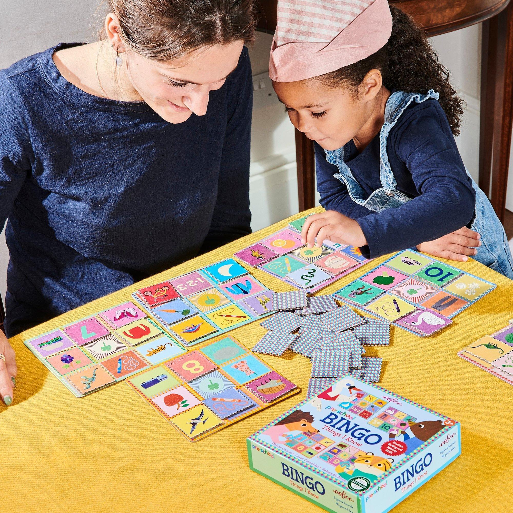 Bingo: Preschool Things I Know image number 4