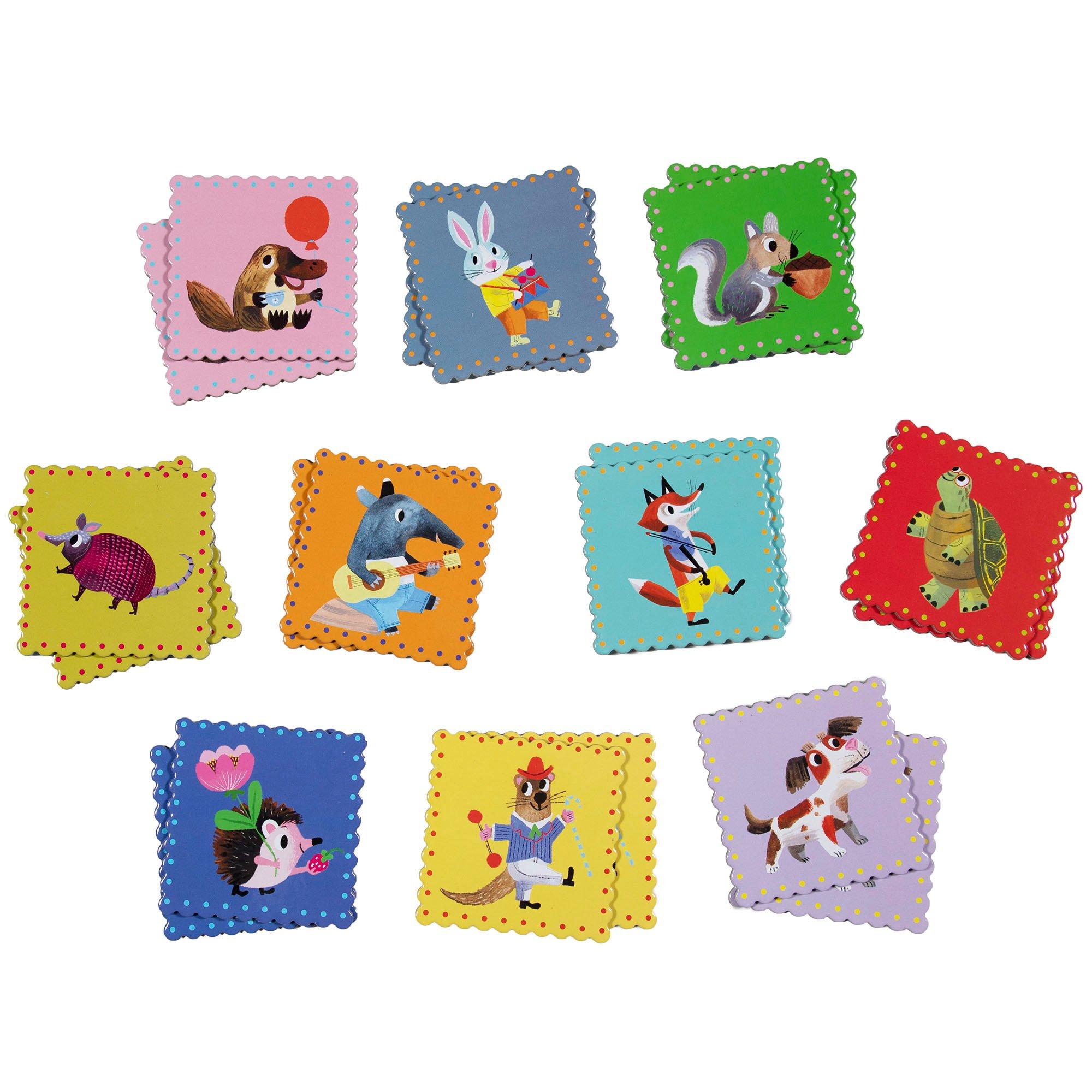 Memory & Matching Game - Nice Animals Preschool image number 2