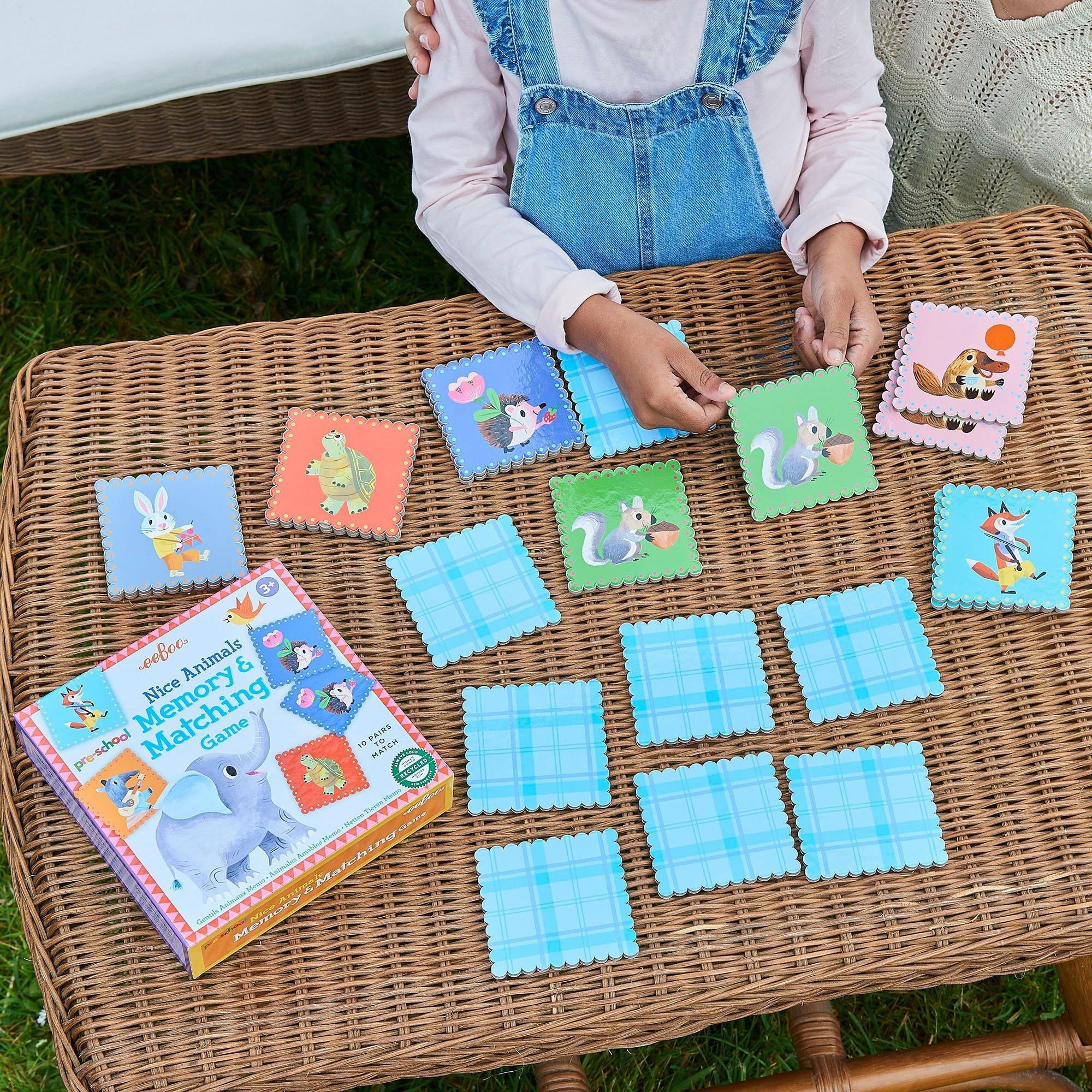 Memory & Matching Game - Nice Animals Preschool image number 3