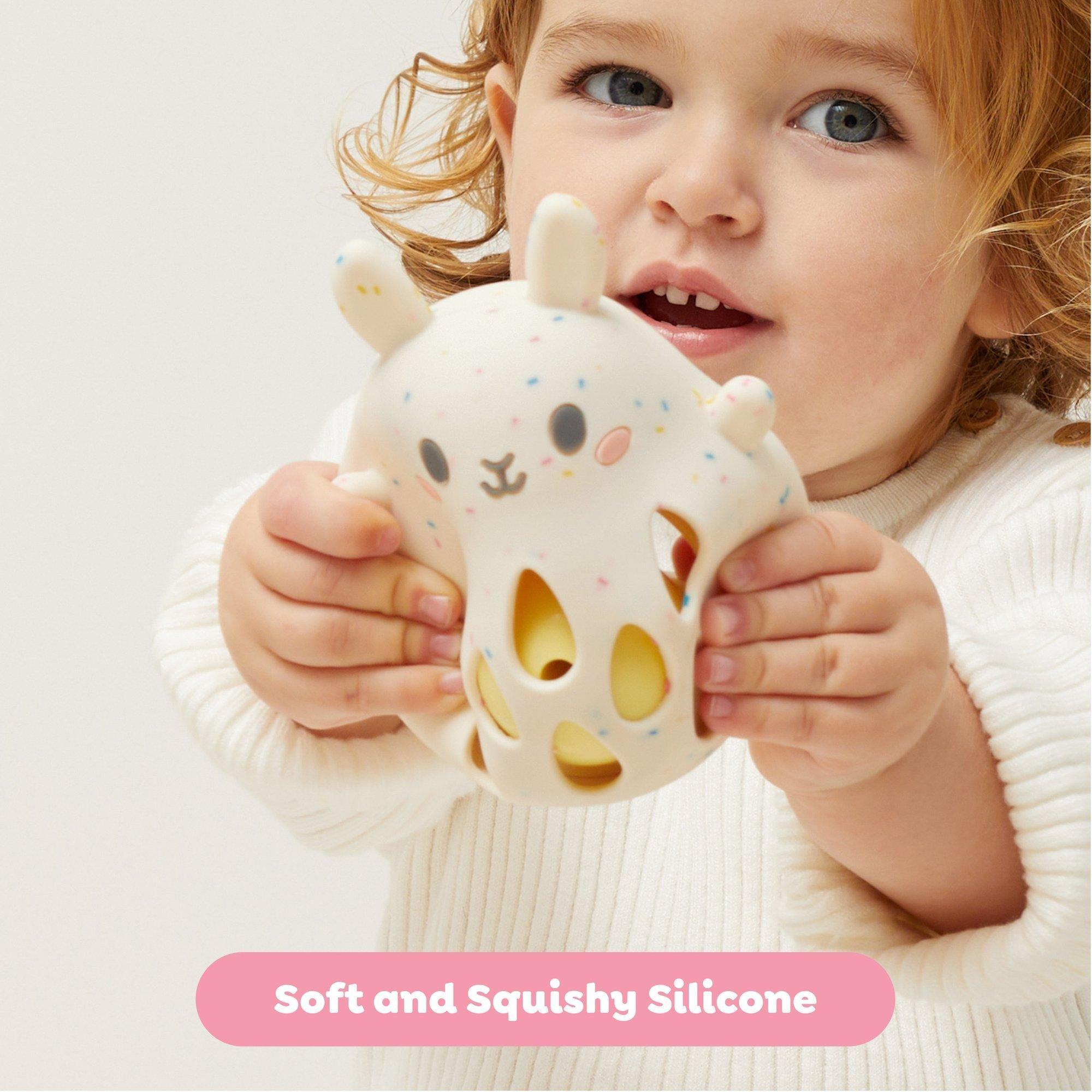 Silicone Rattle: Bunny image number 4