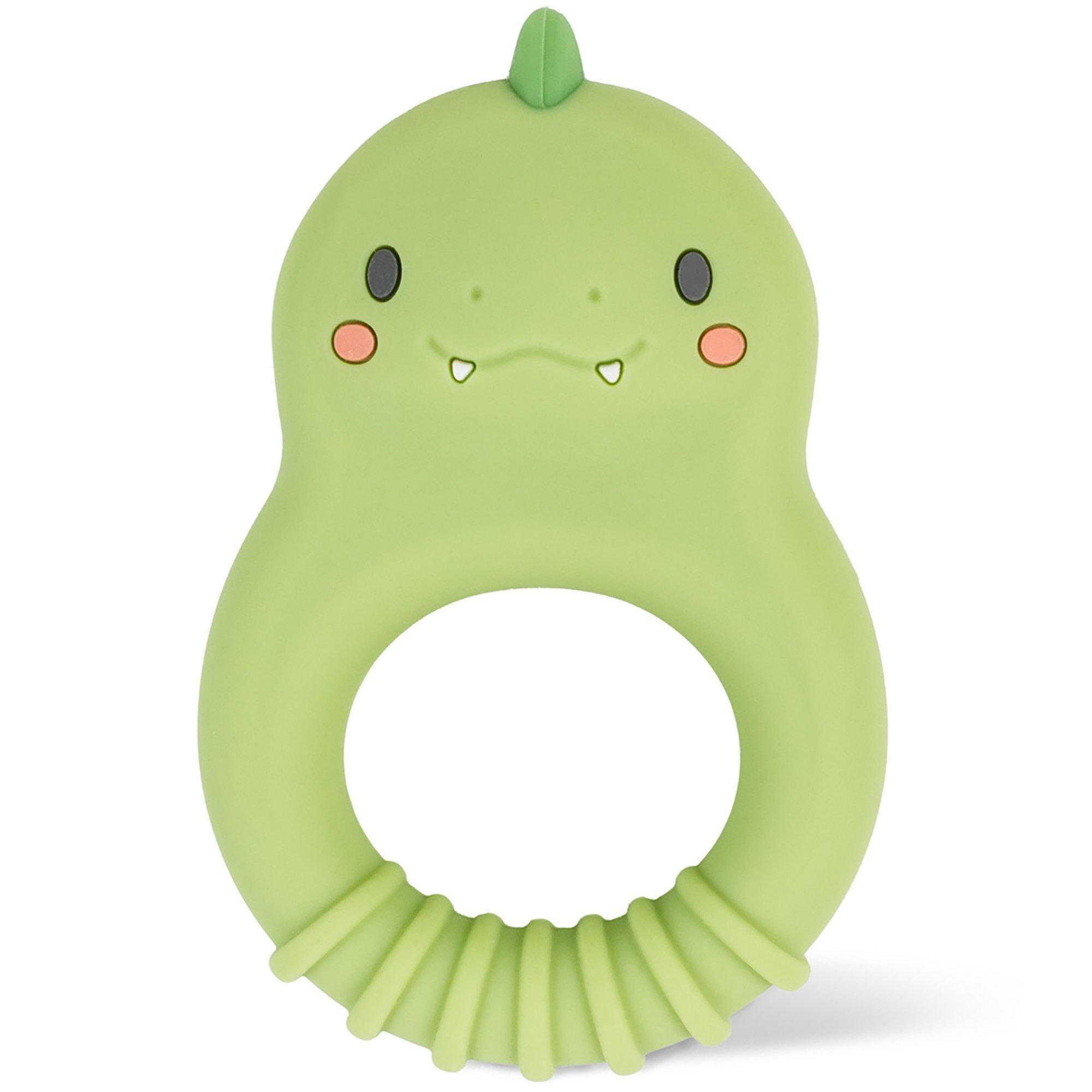 Silicone Teether: Dino