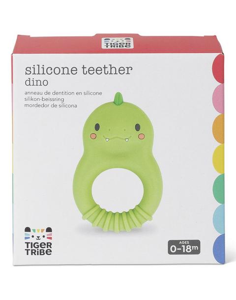 Silicone Teether: Dino