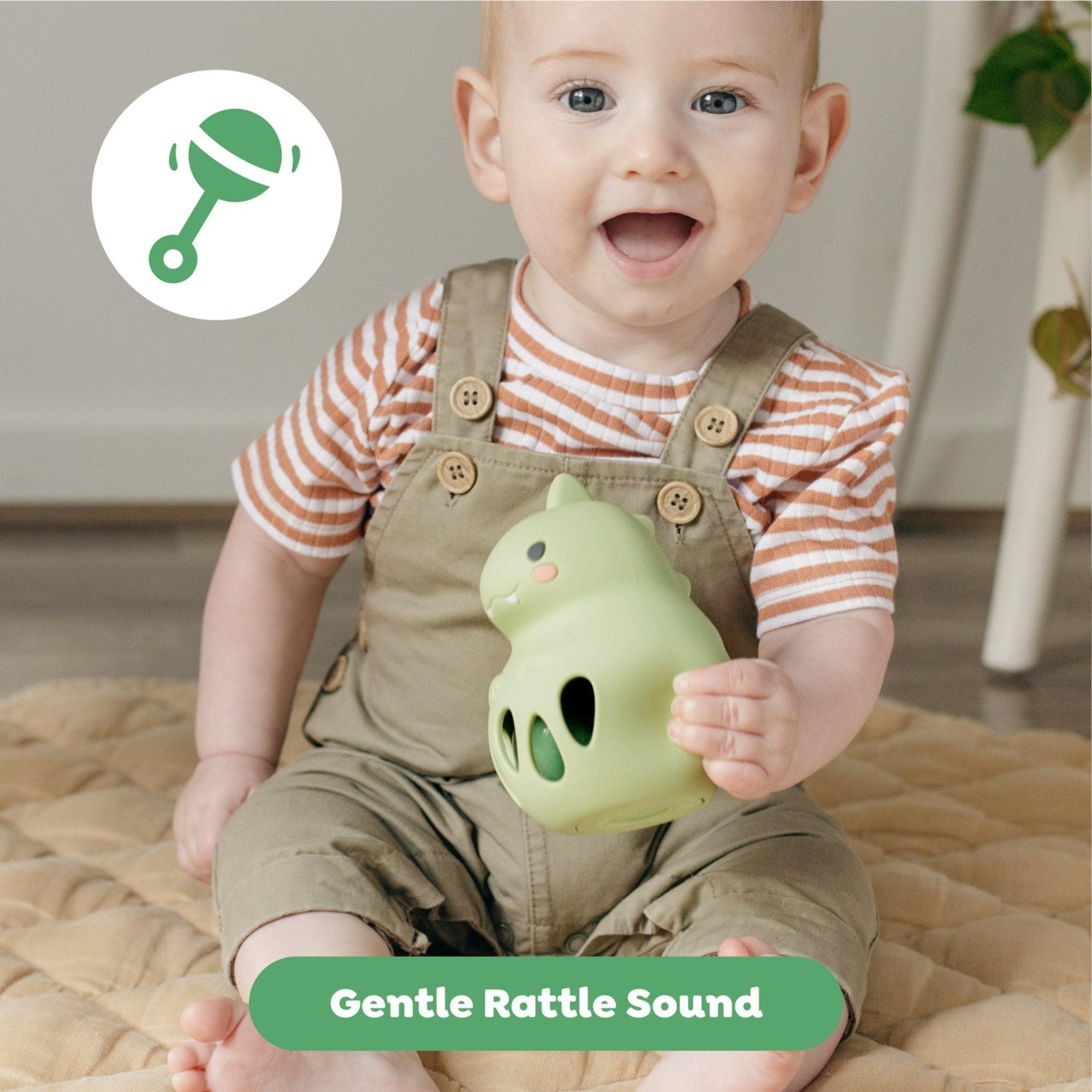 Silicone Rattle: Dino image number 3