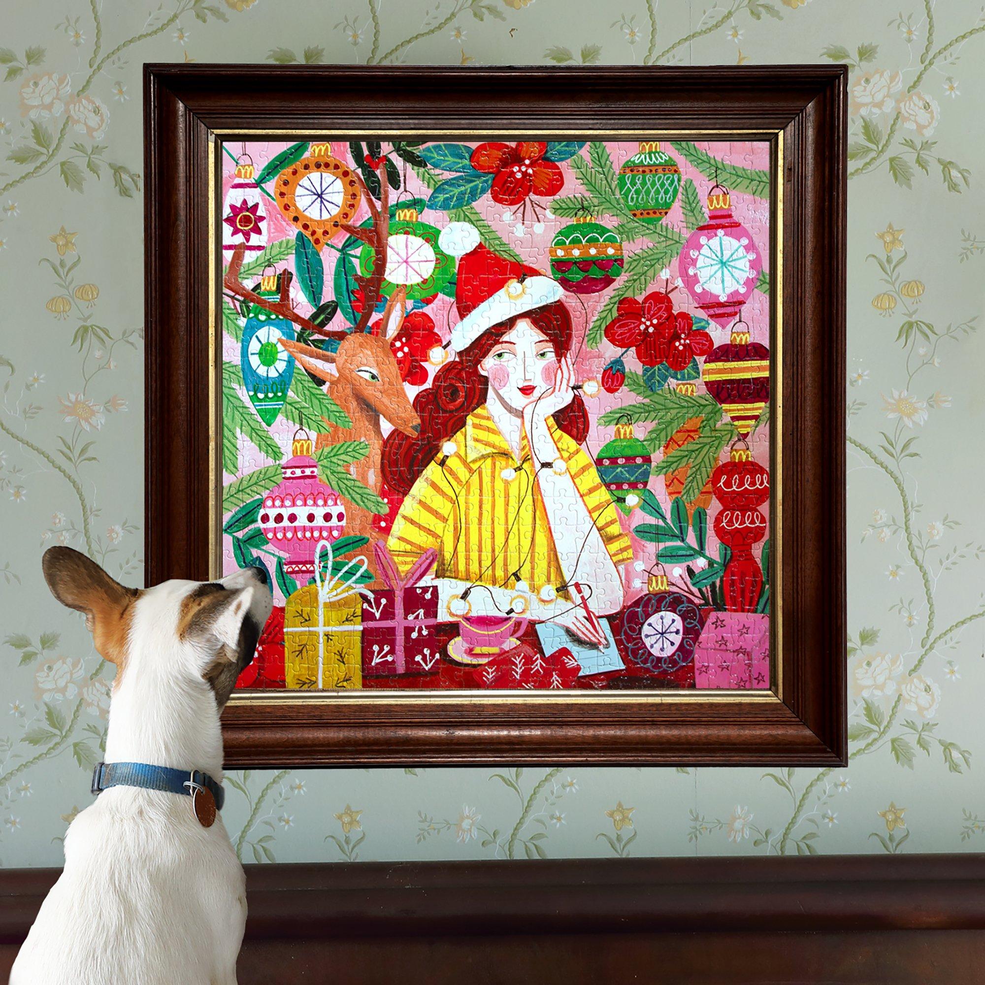 Ms. Santa's Reindeer - 500 pc Puzzle image number 4
